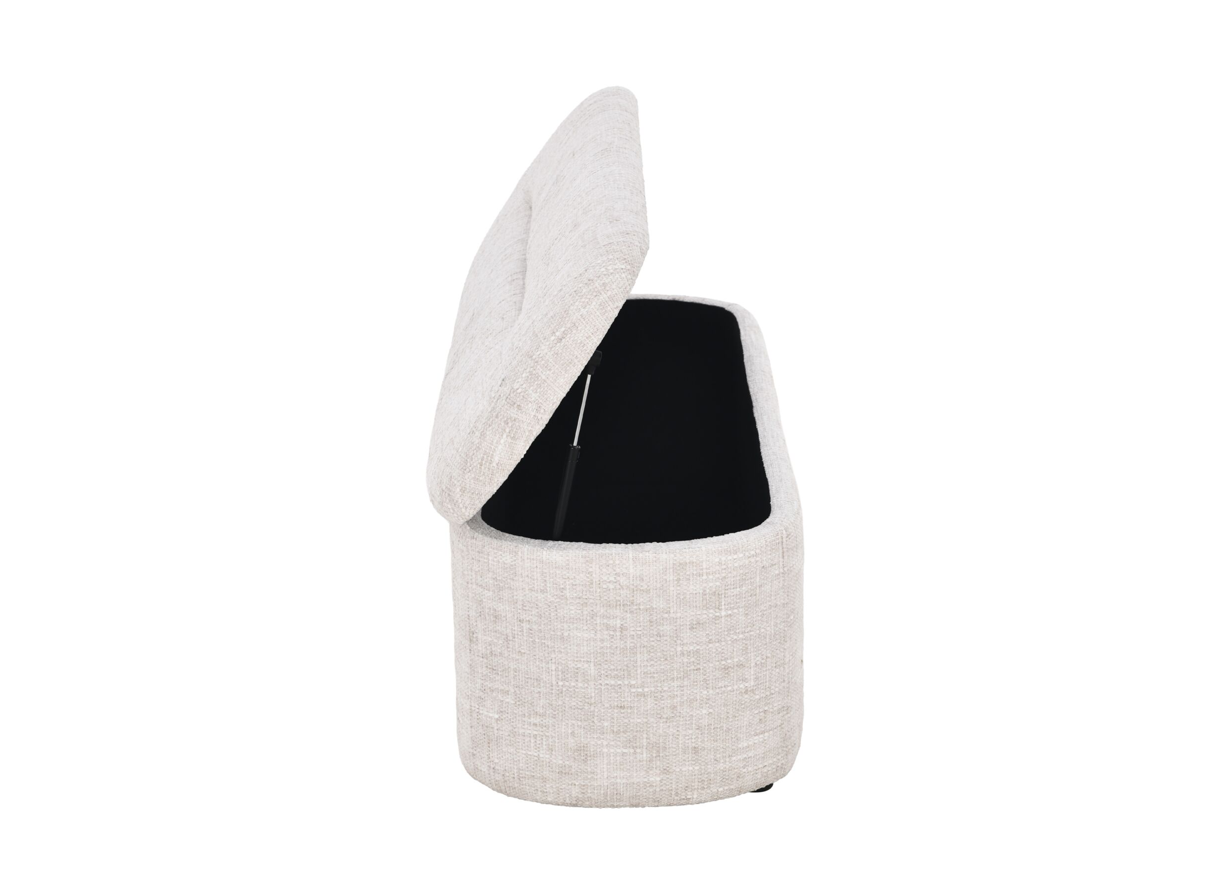 Disposition - Coffre Nausicaa 120x44x44cm - tissu - beige