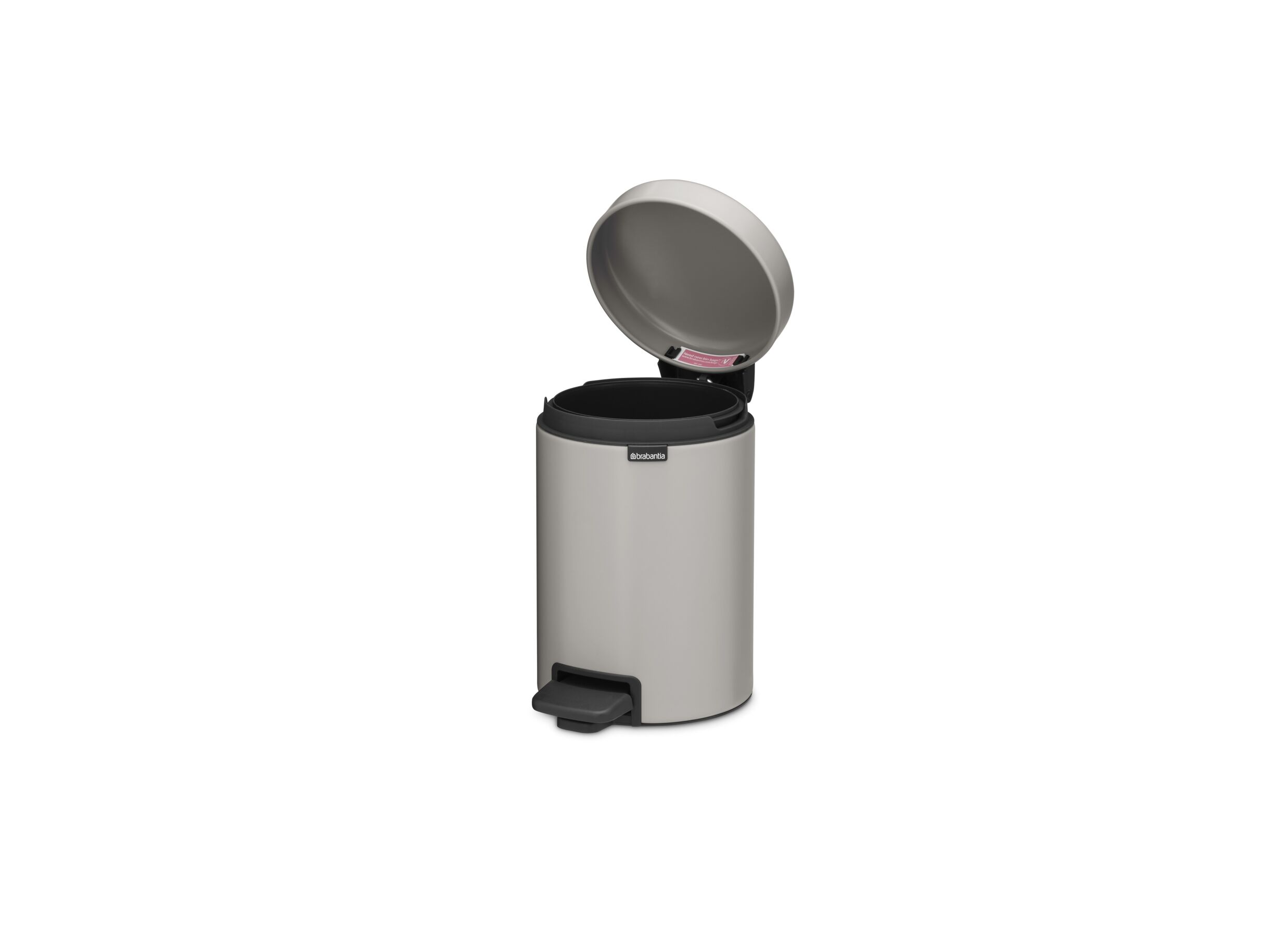 Overzichtsfoto - Pedaalemmer NewIcon Brabantia 3L - soft grey