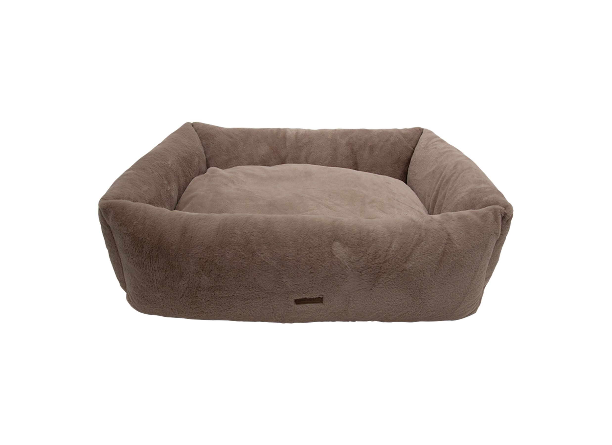 Hondenmand Champs elysees M 75x60x25cm - stof - mokka - Hondenmand Champs elysees M 75x60x25cm - stof - mokka