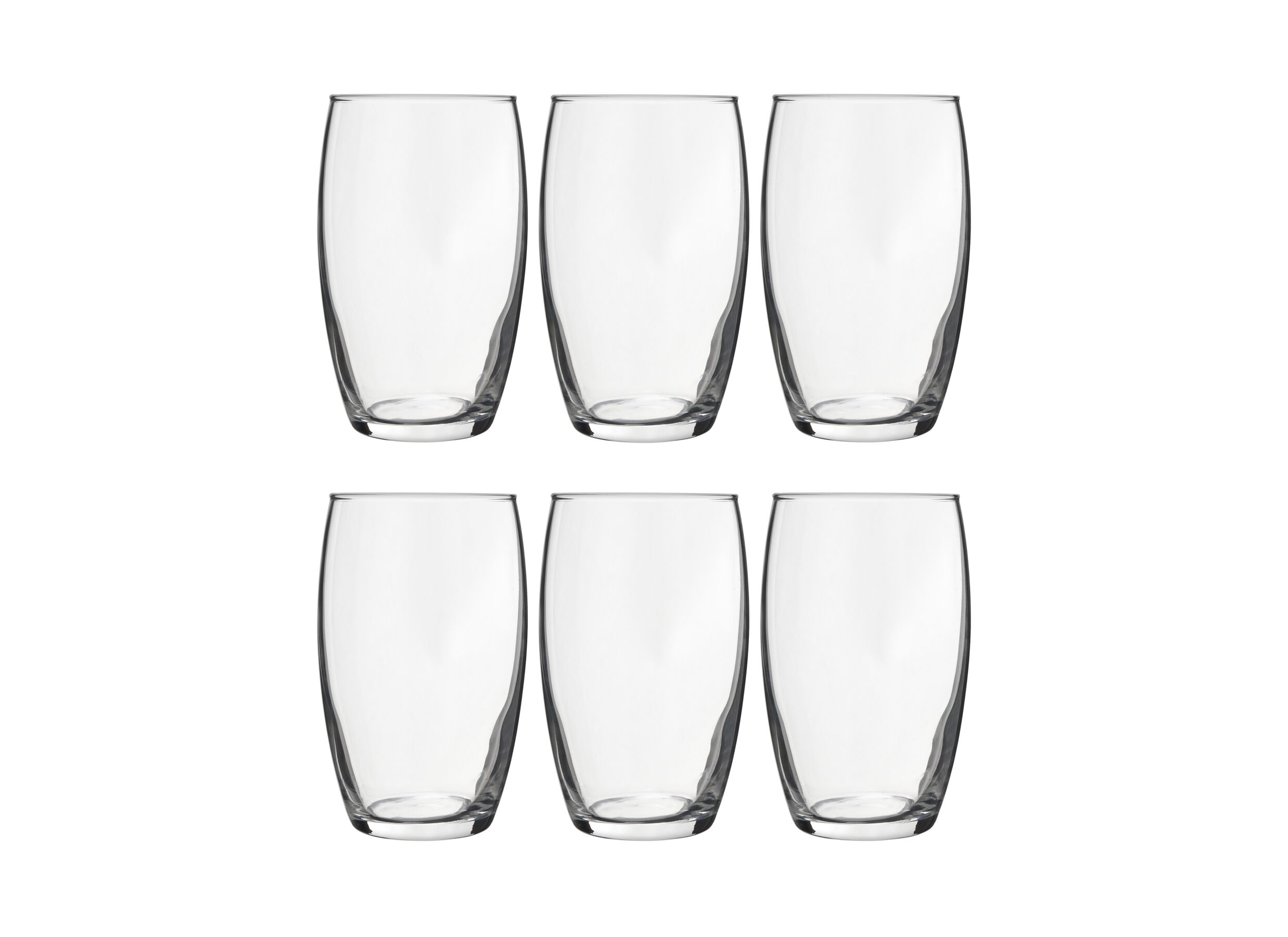 Glas Cosy Moments 36cl - glas - transparant set van 6