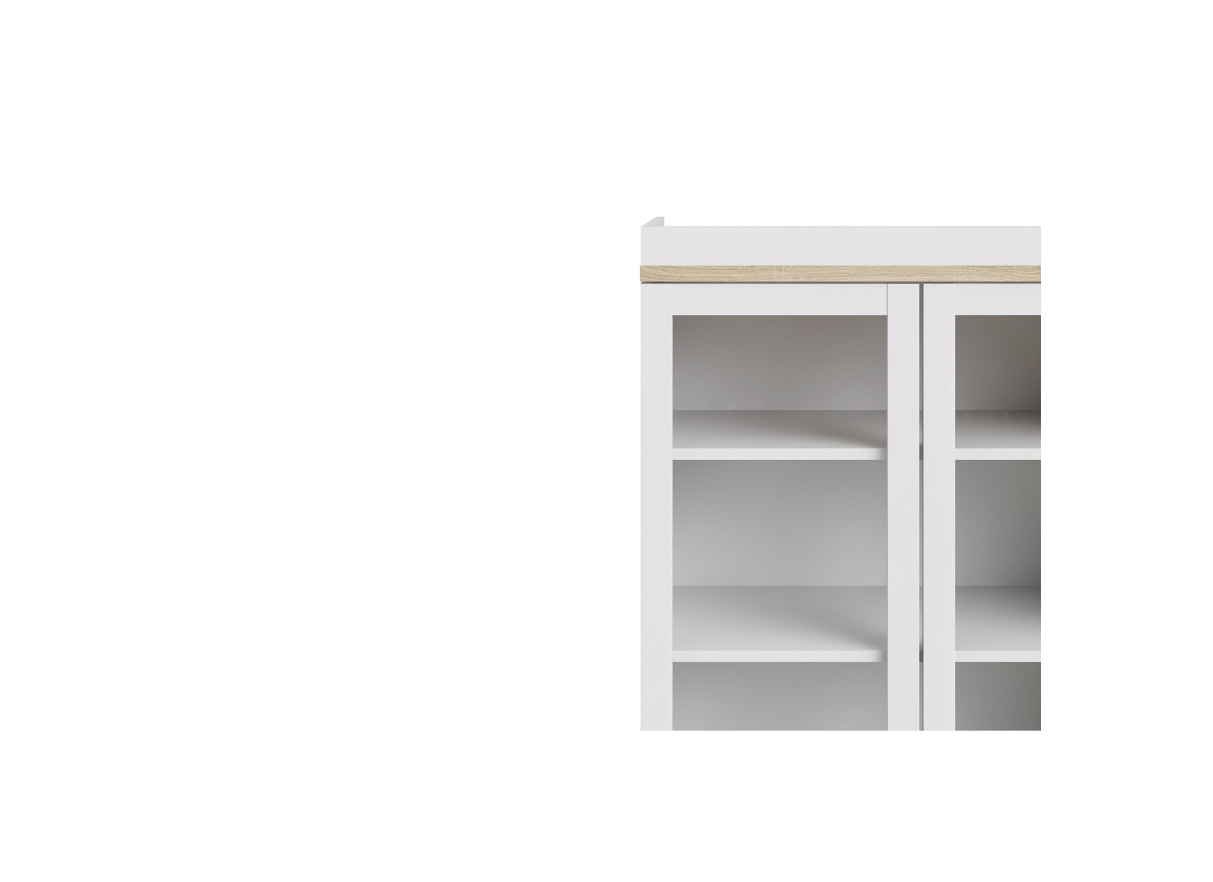 Detailfoto - Vitrinekast Roomers 89cm