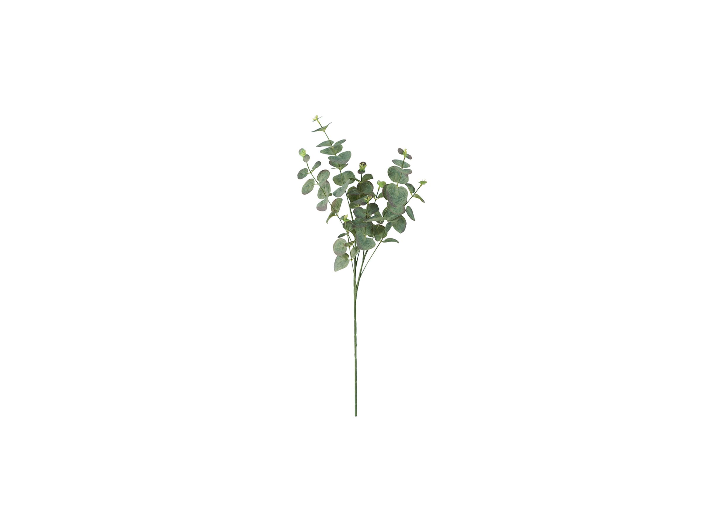 Decoratietak Eucalyptus H65cm - kunststof - groen - Branche artificielle Eucalyptus H65cm - synthétique - vert
