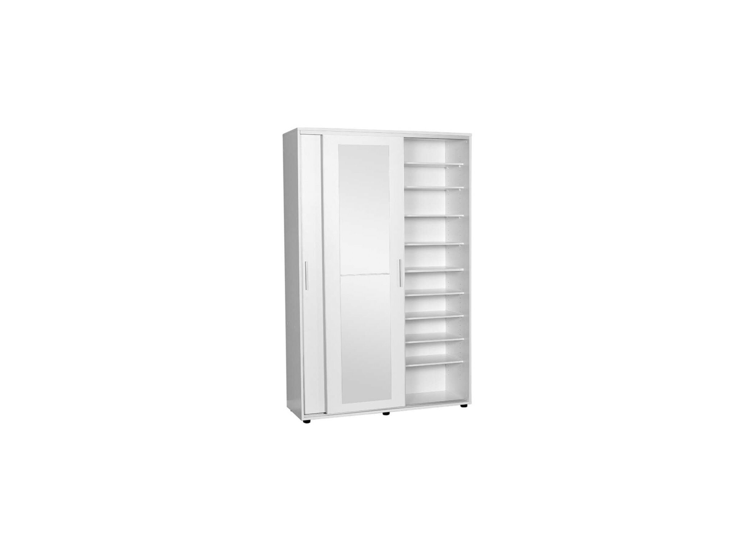 Halkast Cuzco 120x40x187cm - melamine - wit