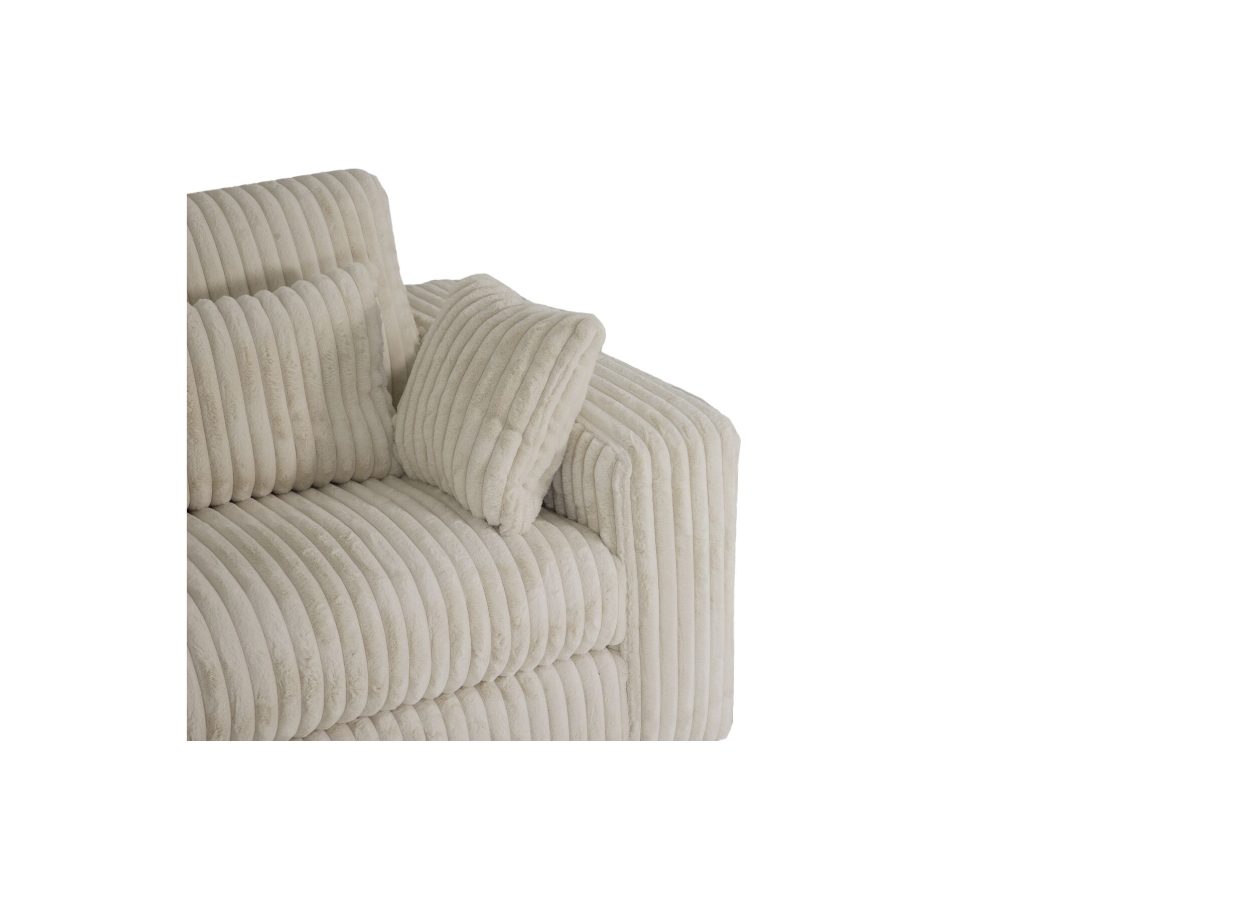 Detailfoto - Zetel Monize 2-zit - stof - ecru