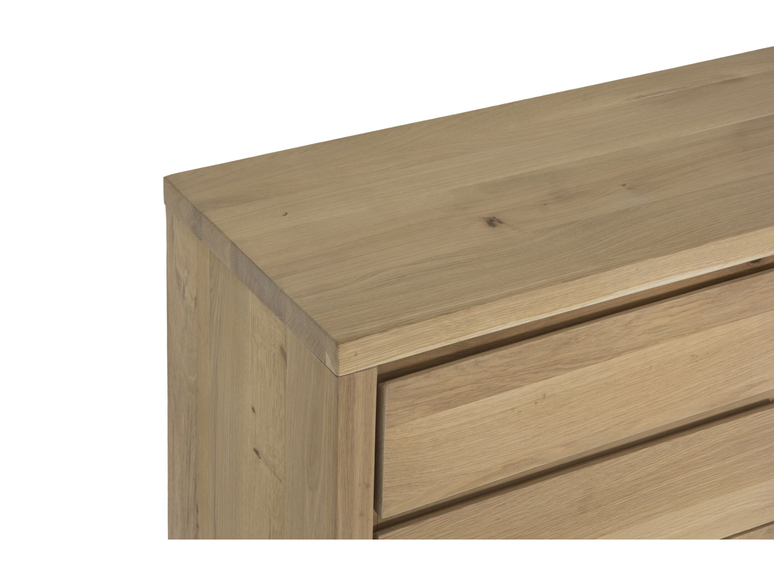 Buffet Amarillo 250cm - chêne massif & décor- naturel