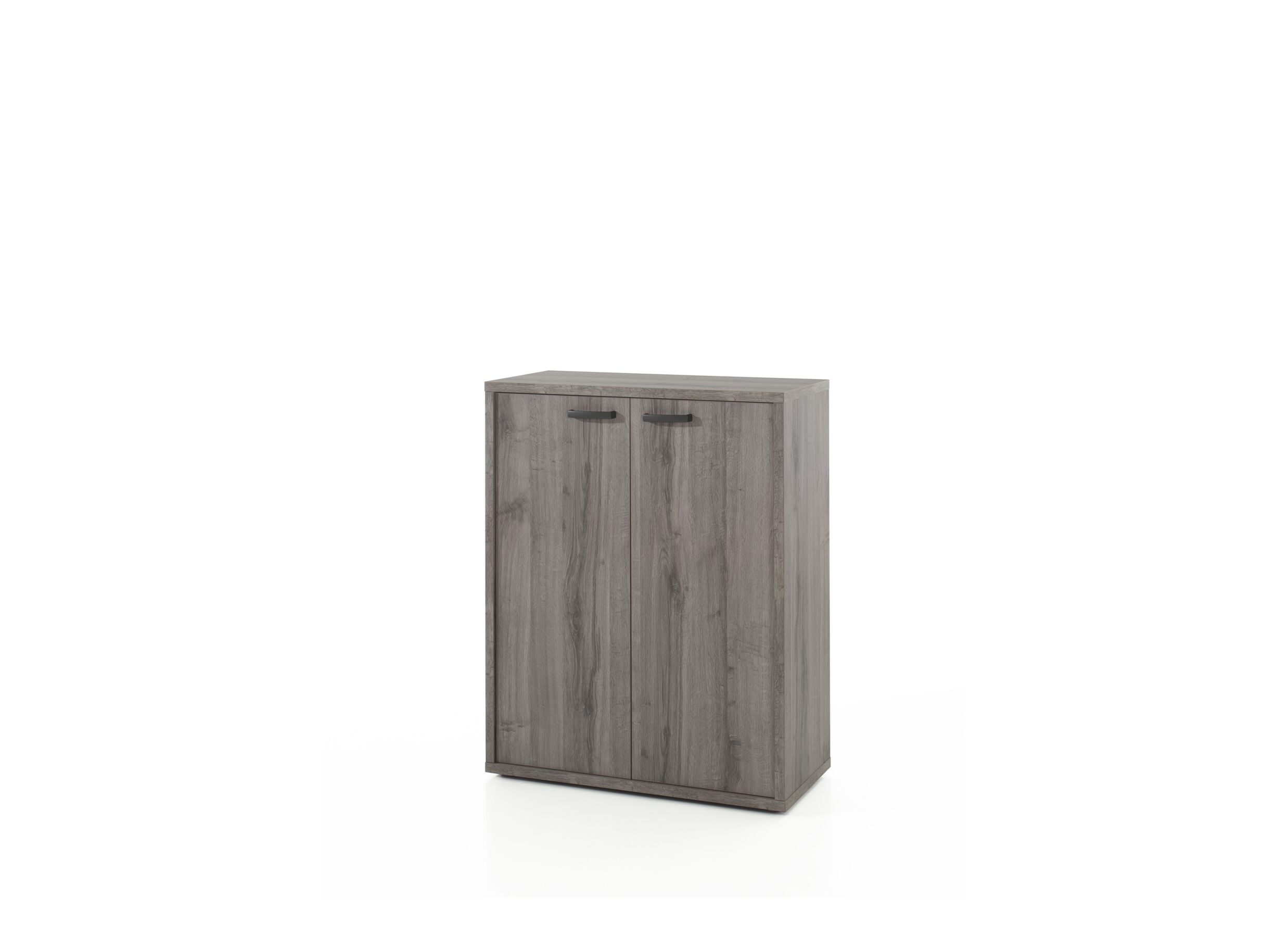 Armoire de rangement Pronto 2 90x112x40cm - Armoire de rangement Pronto 2 90x112x40cm - mélamine - sherman gris