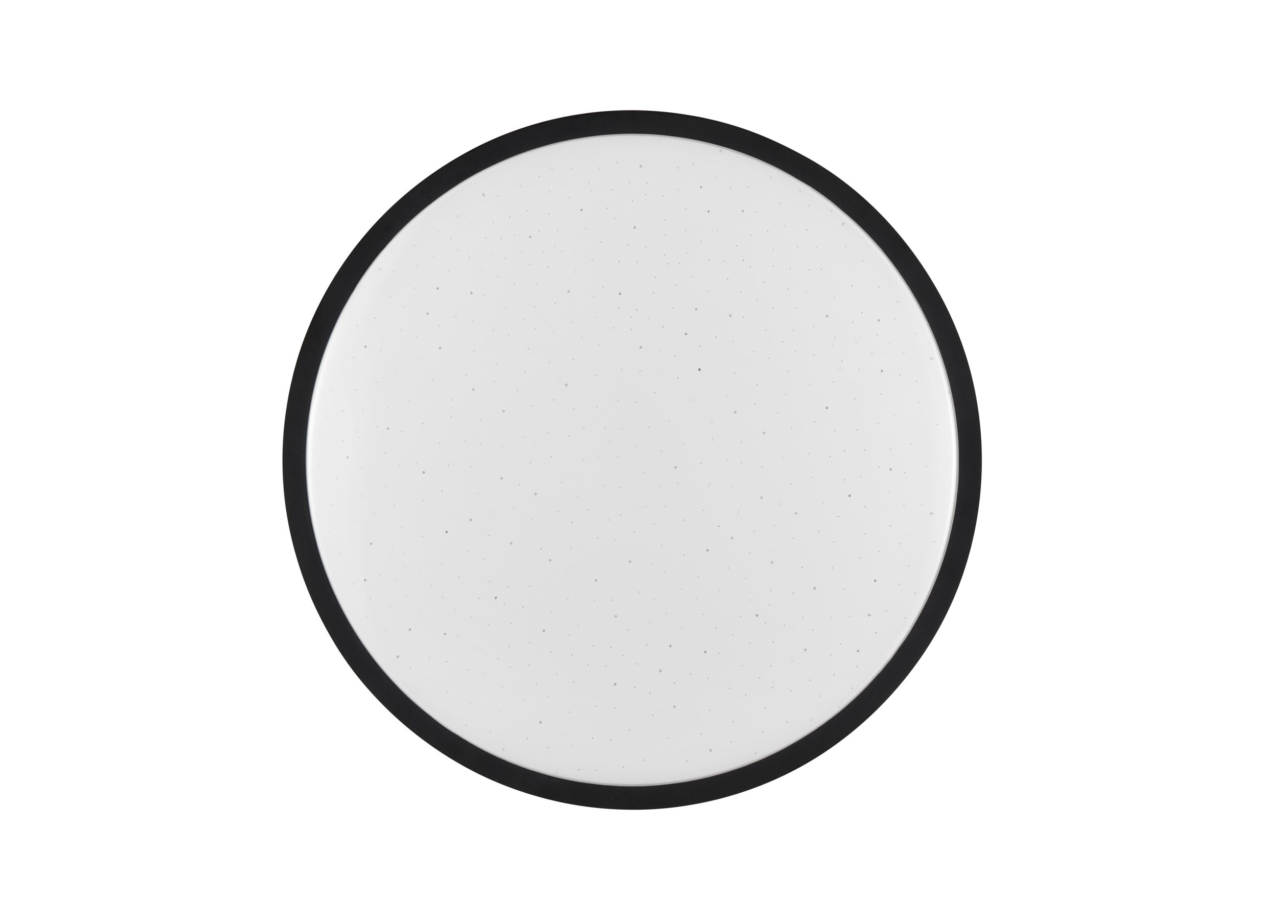 Aperçu - Plafonnier Taya Ø28cm - plastique & métal - noir & blanc