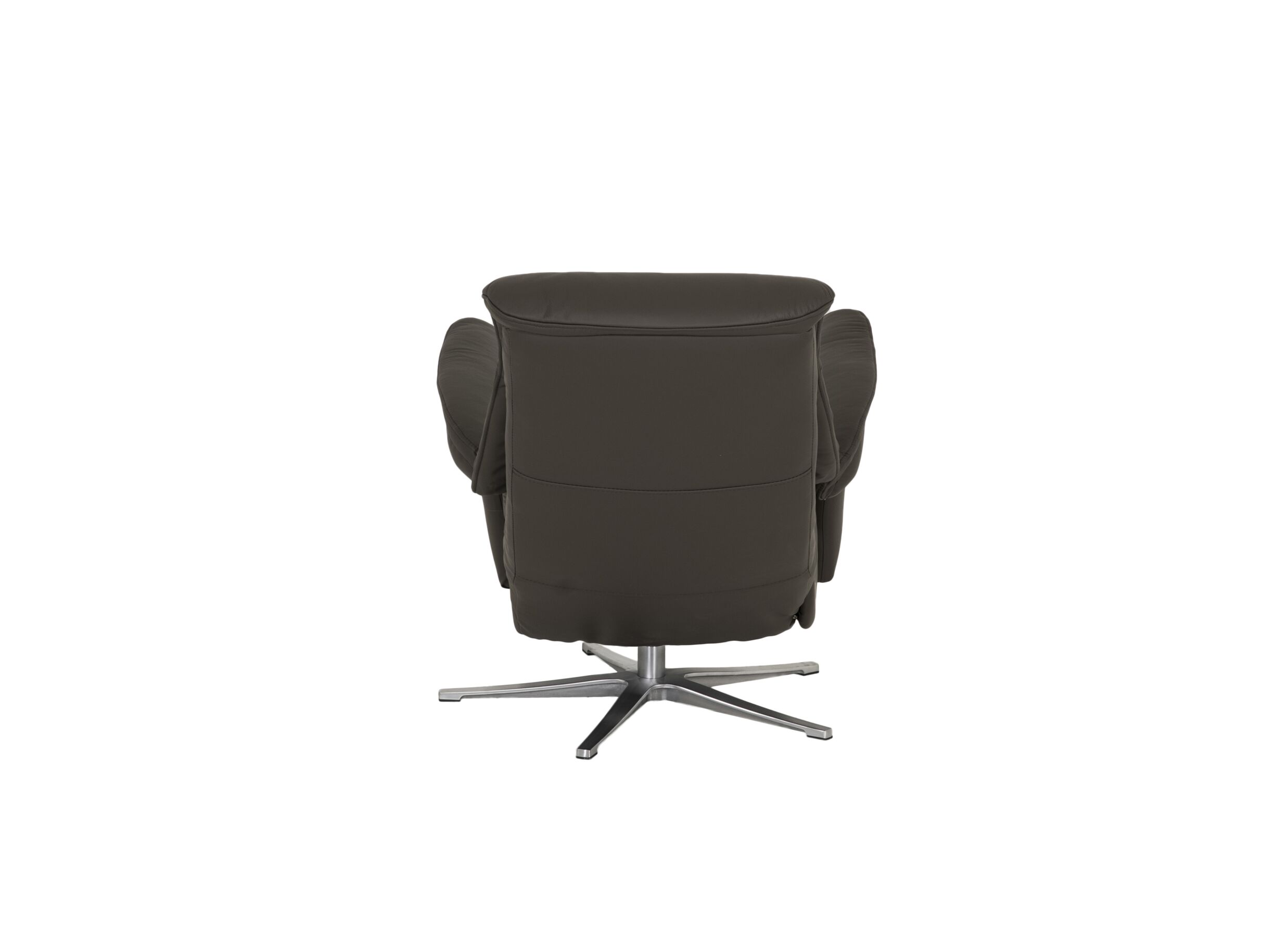 Overzichtsfoto - Relaxzetel Adamello elekrisch leder en lederlook bruin