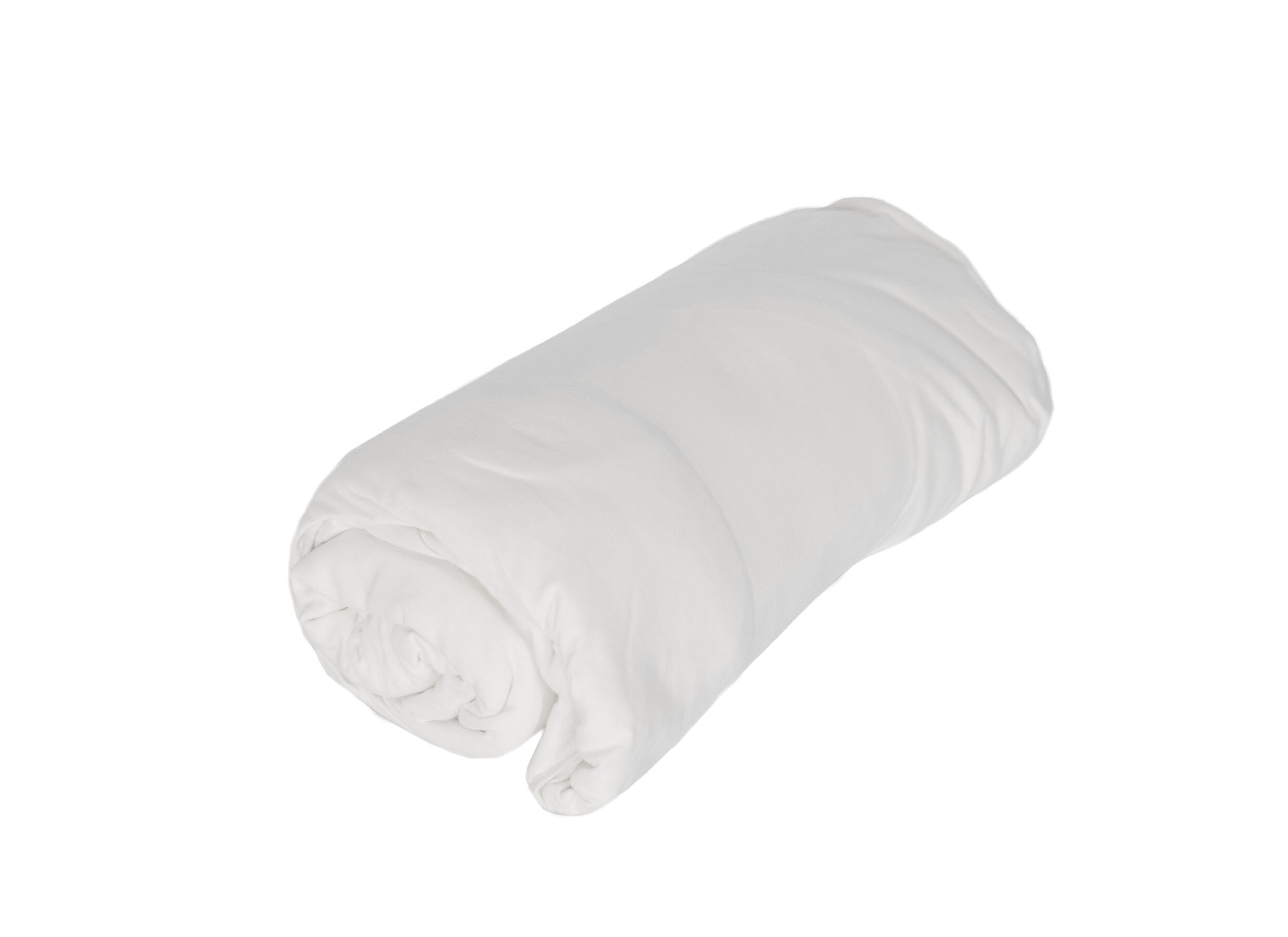 Hoeslaken Lauren 90x200cm - jersey katoen - wit - Drap-housse Lauren 90x200cm - jersey coton - blanc