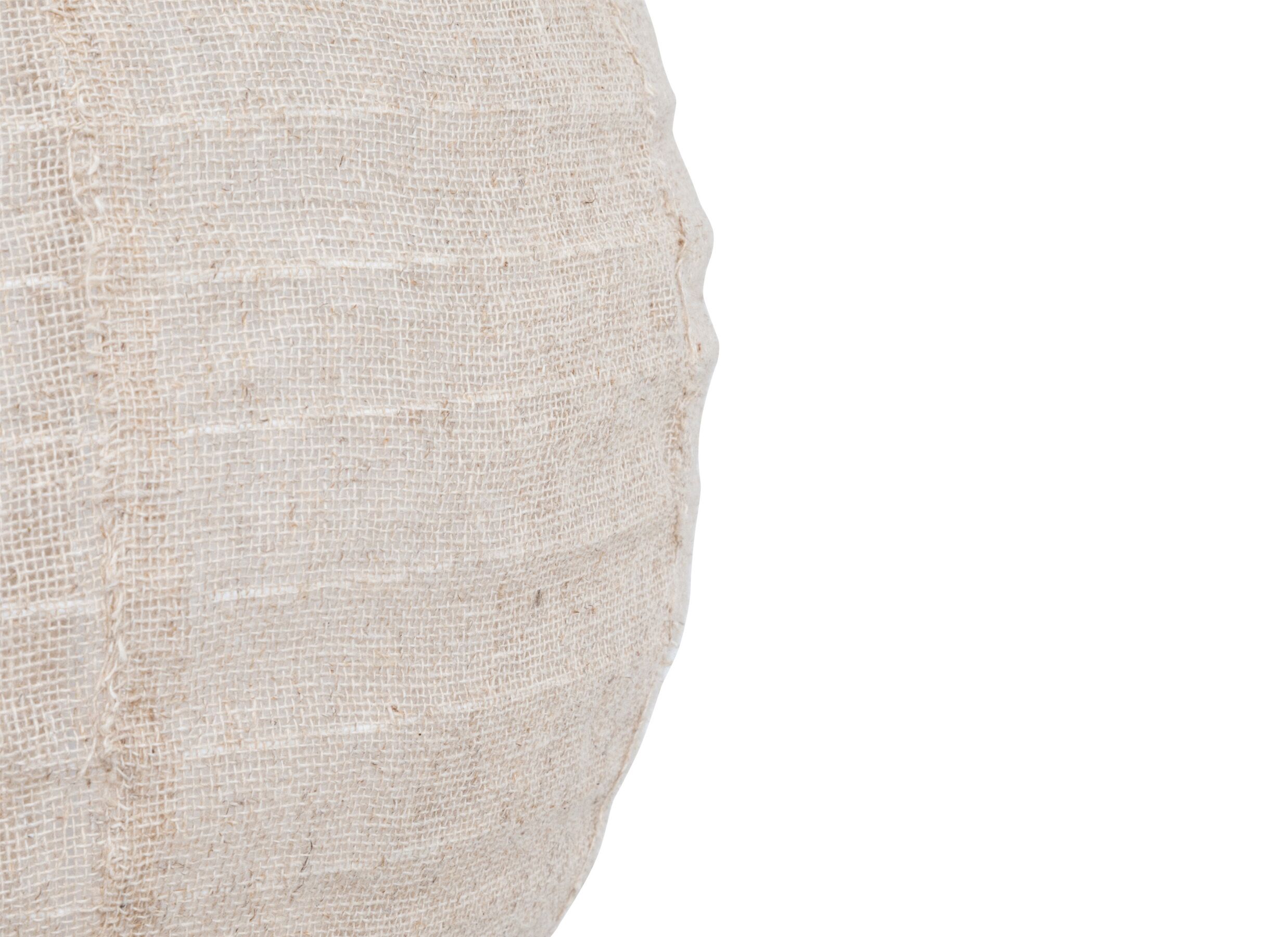 Detailfoto - Hanglamp Jordy Bol Ø35cm - linnen - beige