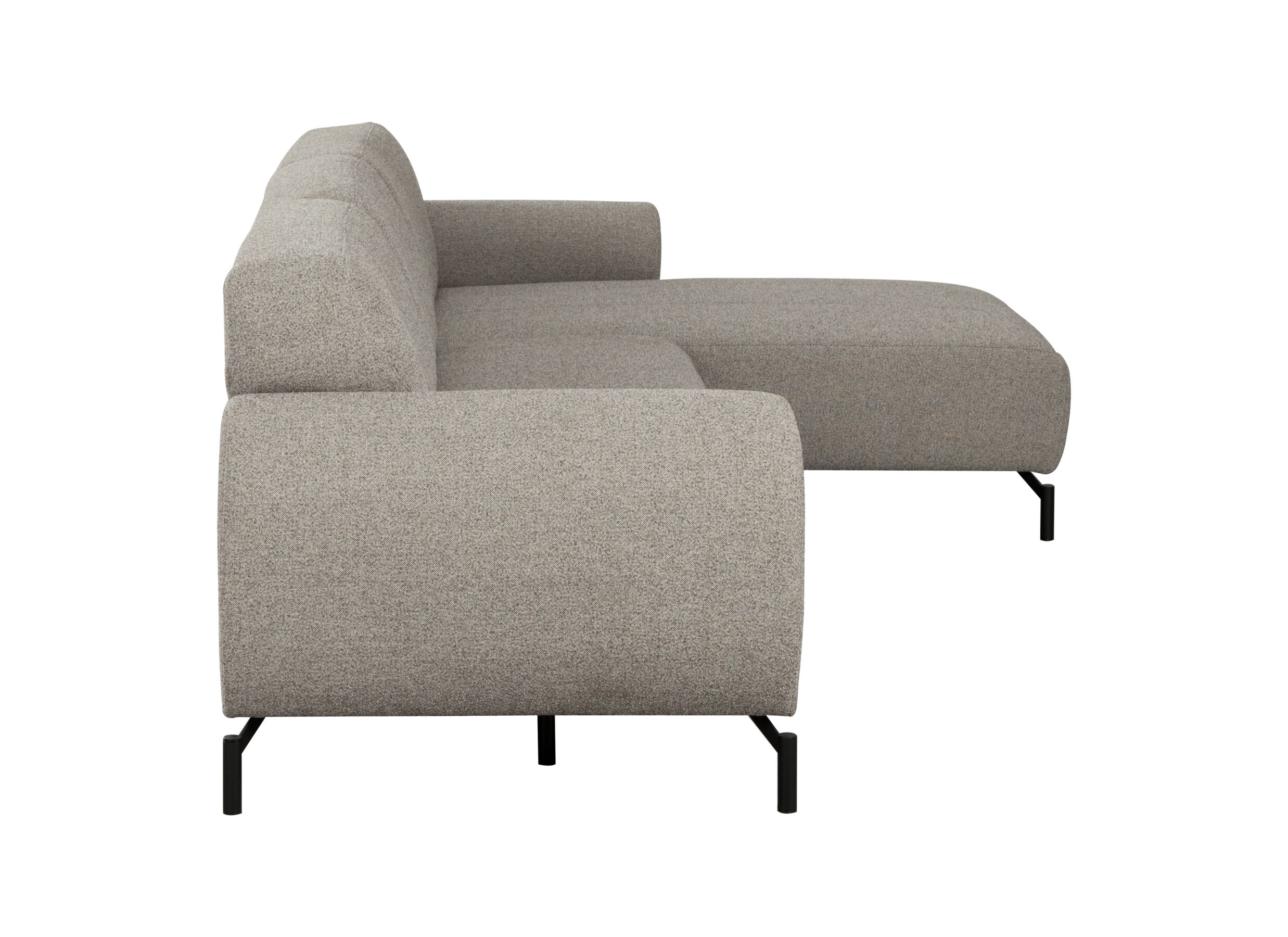 Overzichtsfoto - Hoeksalon Eron 331x182cm - stof - taupe