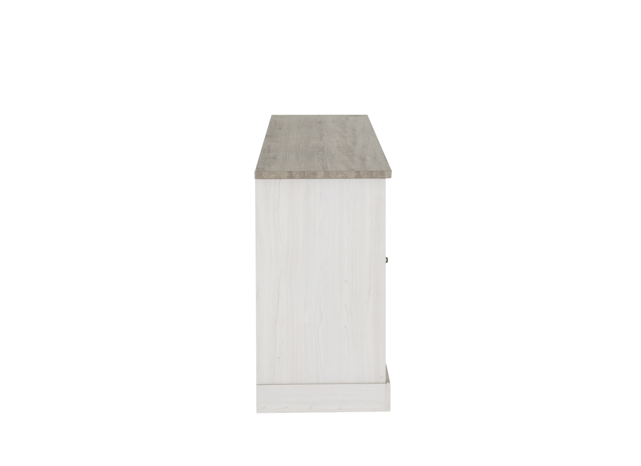 Overzichtsfoto - Dressoir 259cm - meubelplaat - lariks & bruine eik
