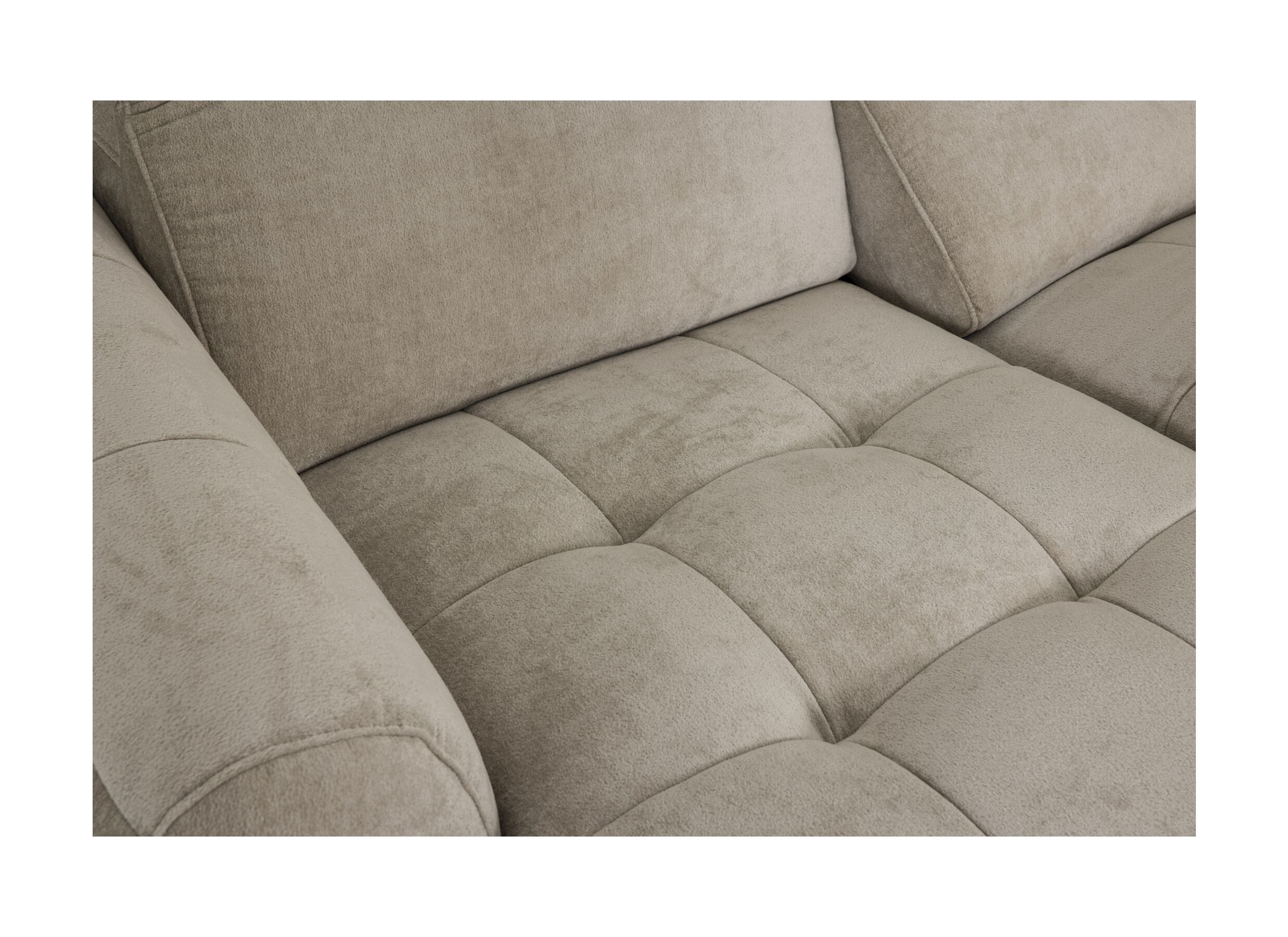 Detailfoto - Hoeksalon Ivy 389x257cm - stof - linen met relax