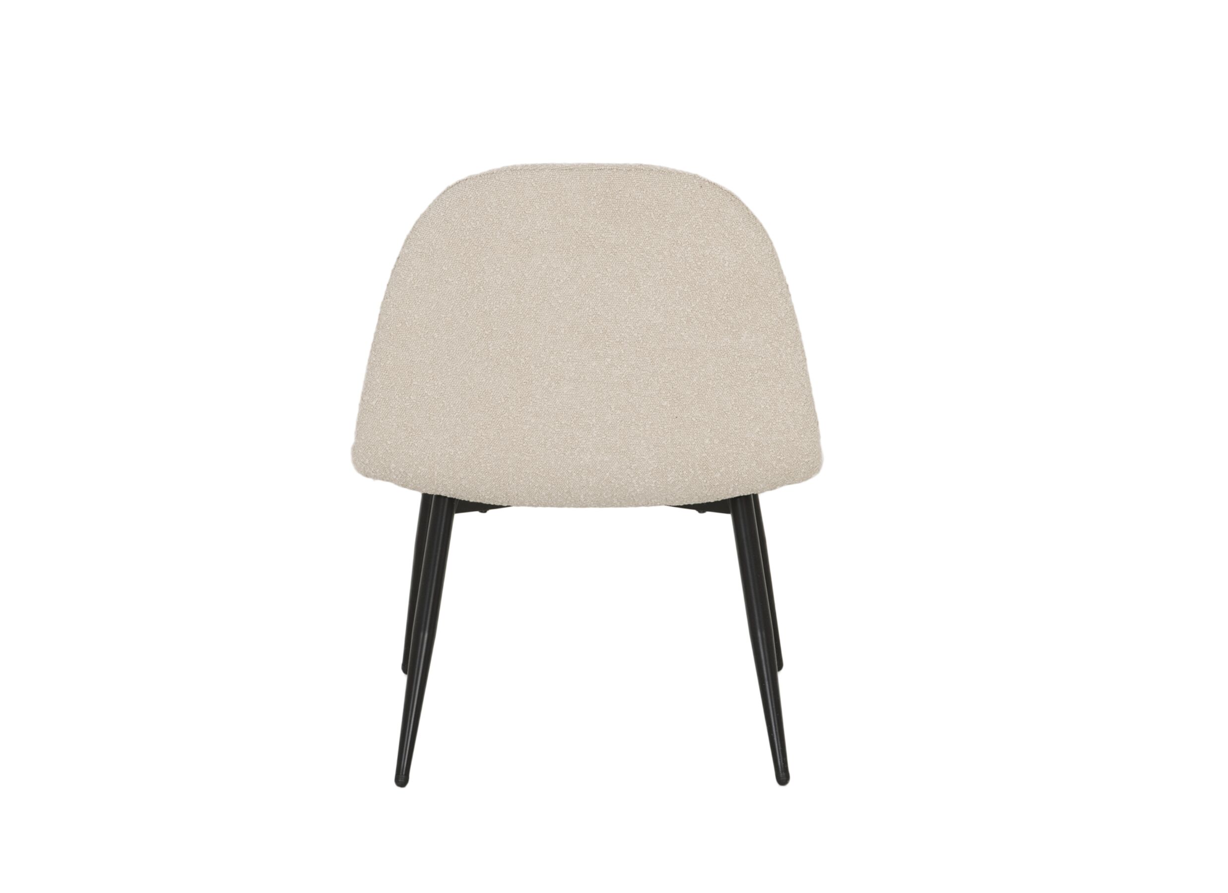 Aperçu - Fauteuil Eloise 73,5x63x82cm - bouclé - beige