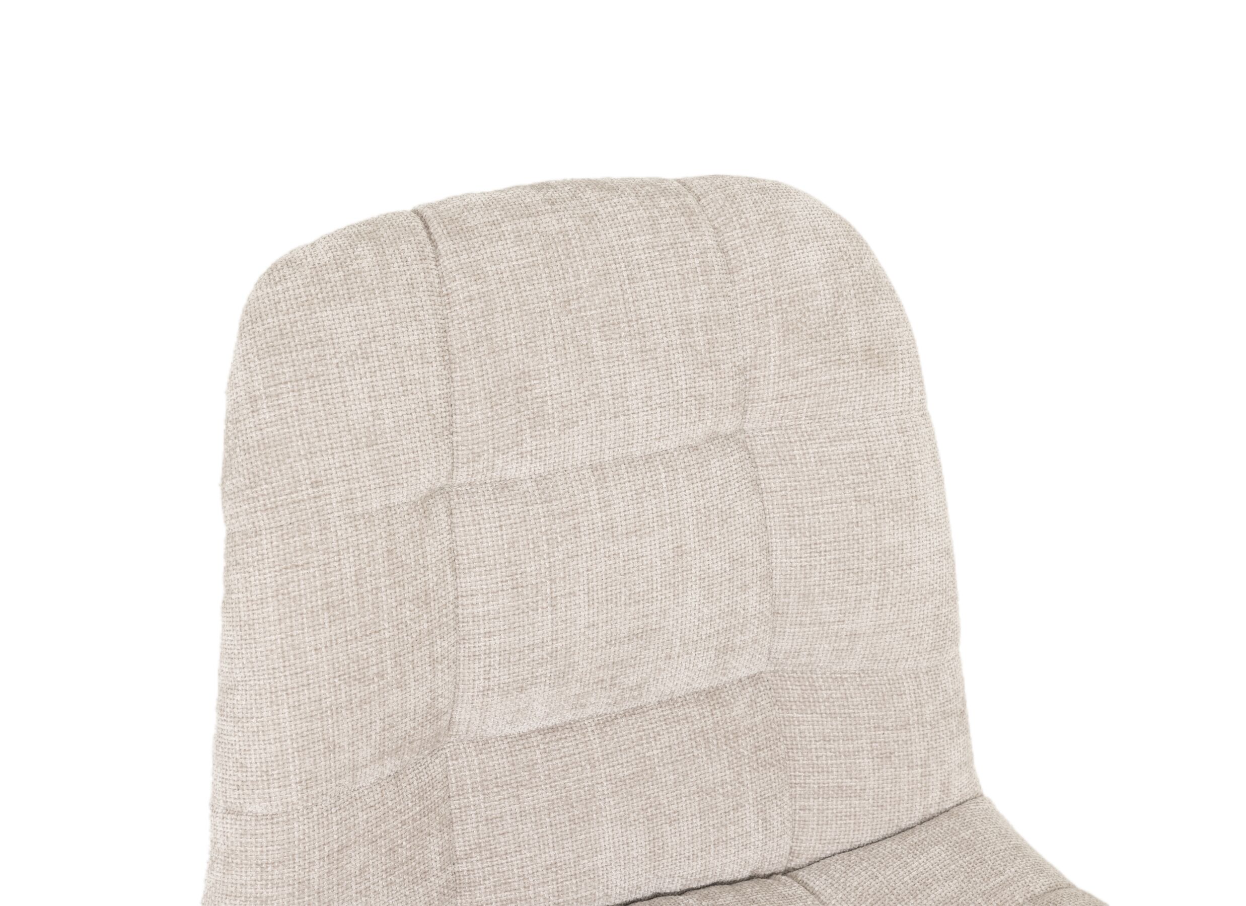 Detail - Chaise Cassian 49x54x86cm - tissu - taupe