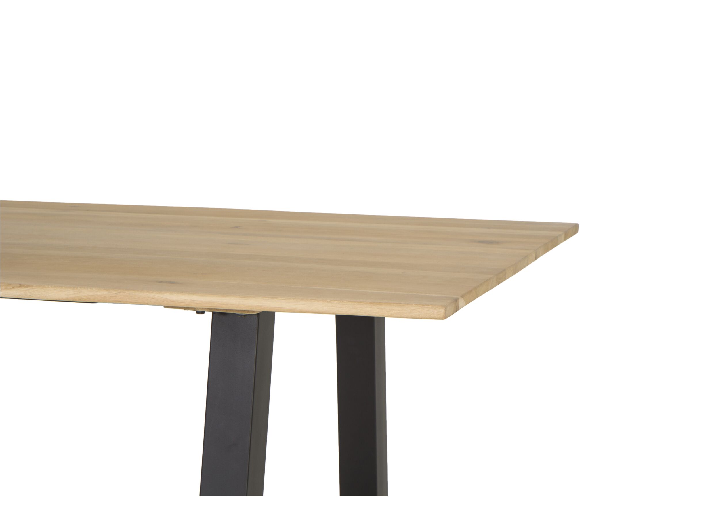 Table tronc d'arbre Sherwood 200x100cm - chêne massif - naturel