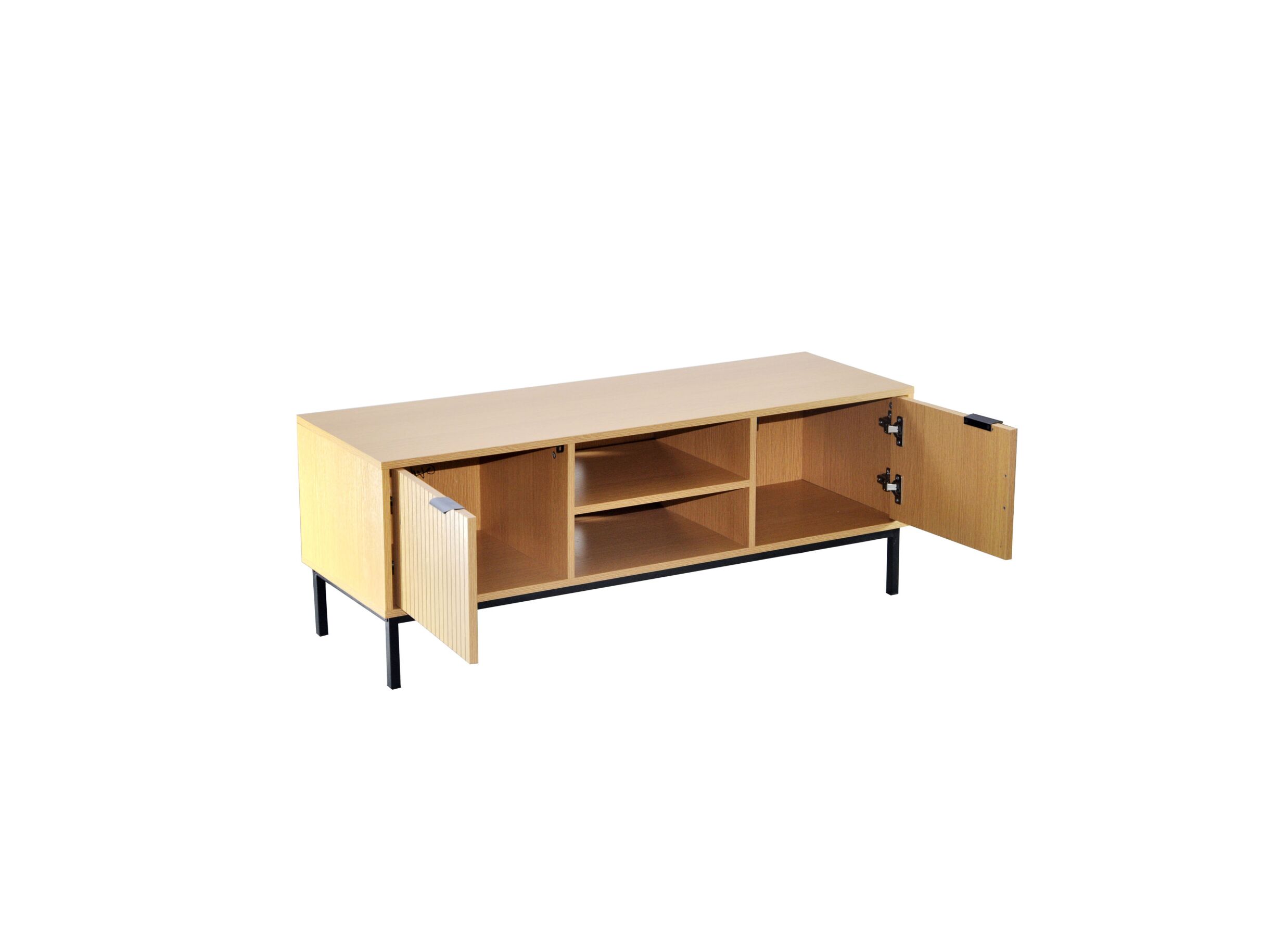 Indeling - Tv-meubel Nevado 120cm - MDF melamine - wilde eik