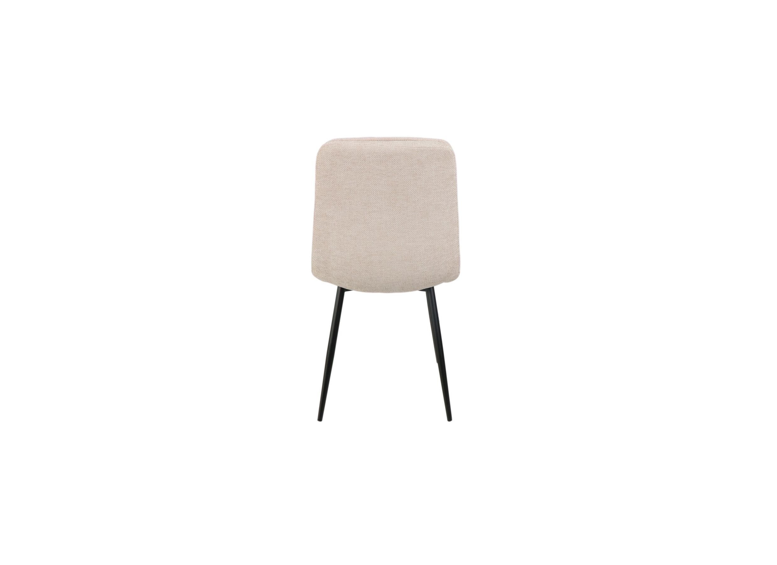 Overzichtsfoto - Stoel Aqaba 45x58x90cm - stof - beige