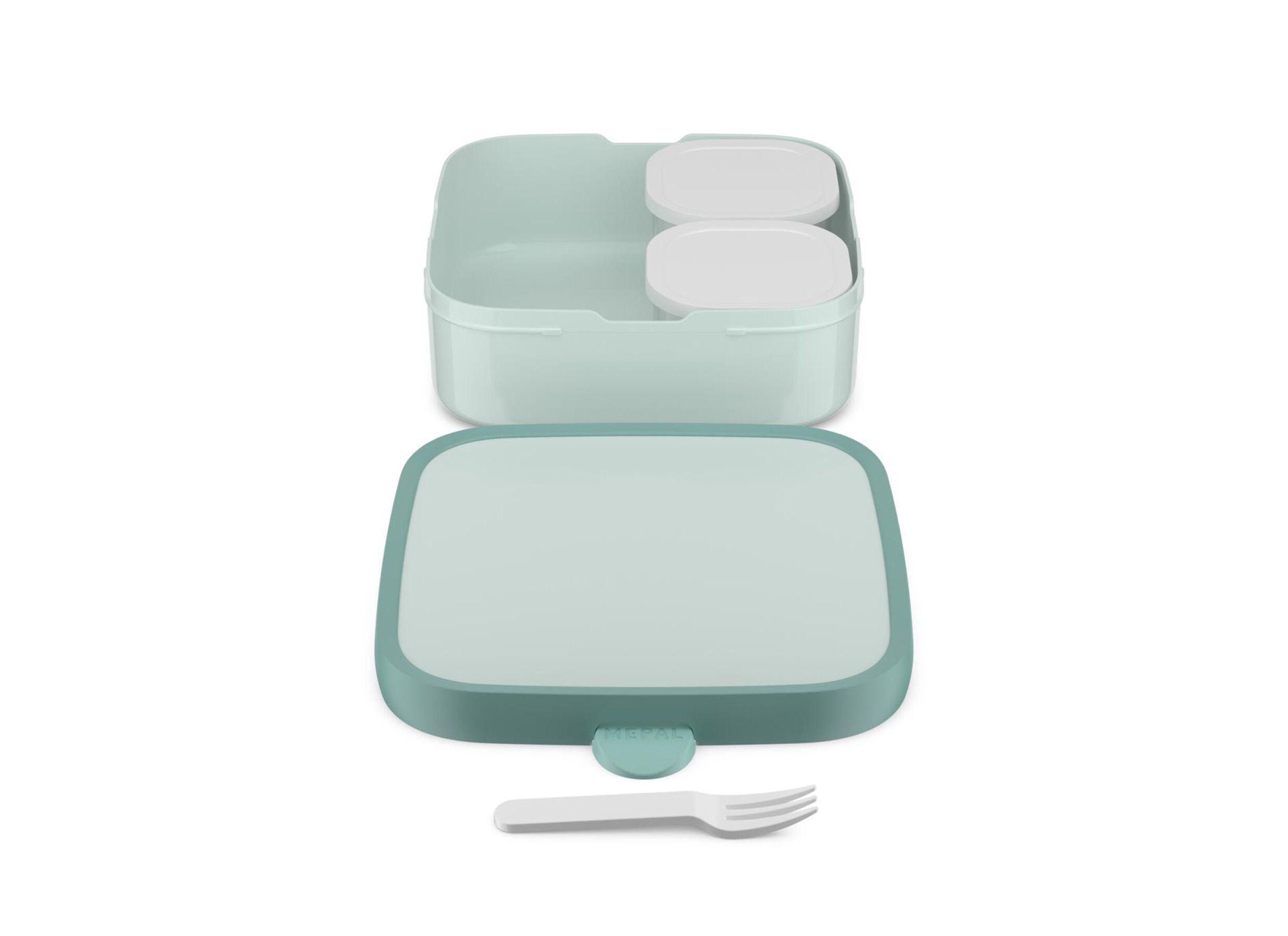 Disposition - Lunch box Bento grand Campus 1250ml - plastique - cool mint