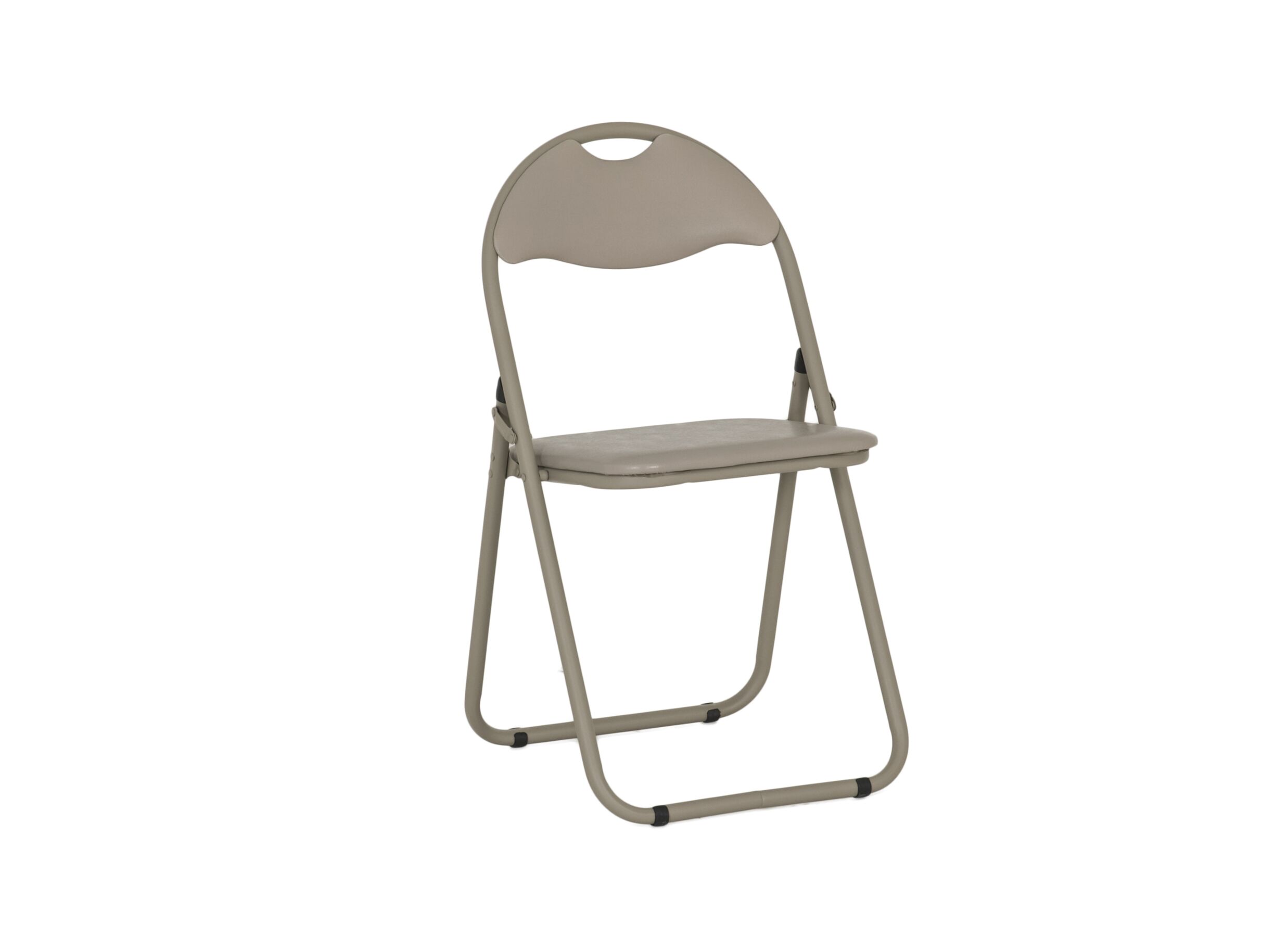 Hoofdfoto - Klapstoel Aldo 44x48x80cm - kunststof - taupe