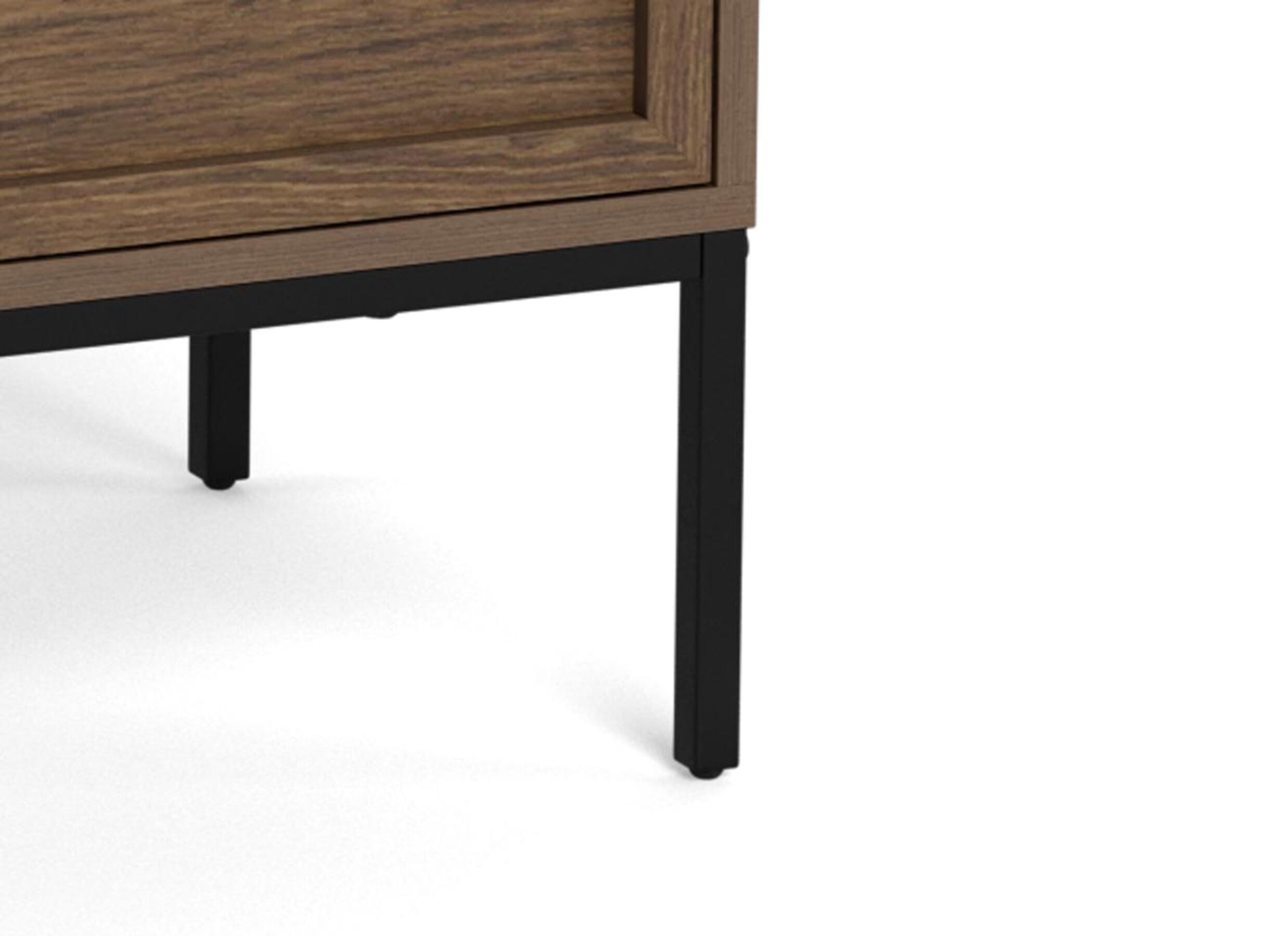Detailfoto - Ladekast 80x40x110cm - melamine - smoked oak