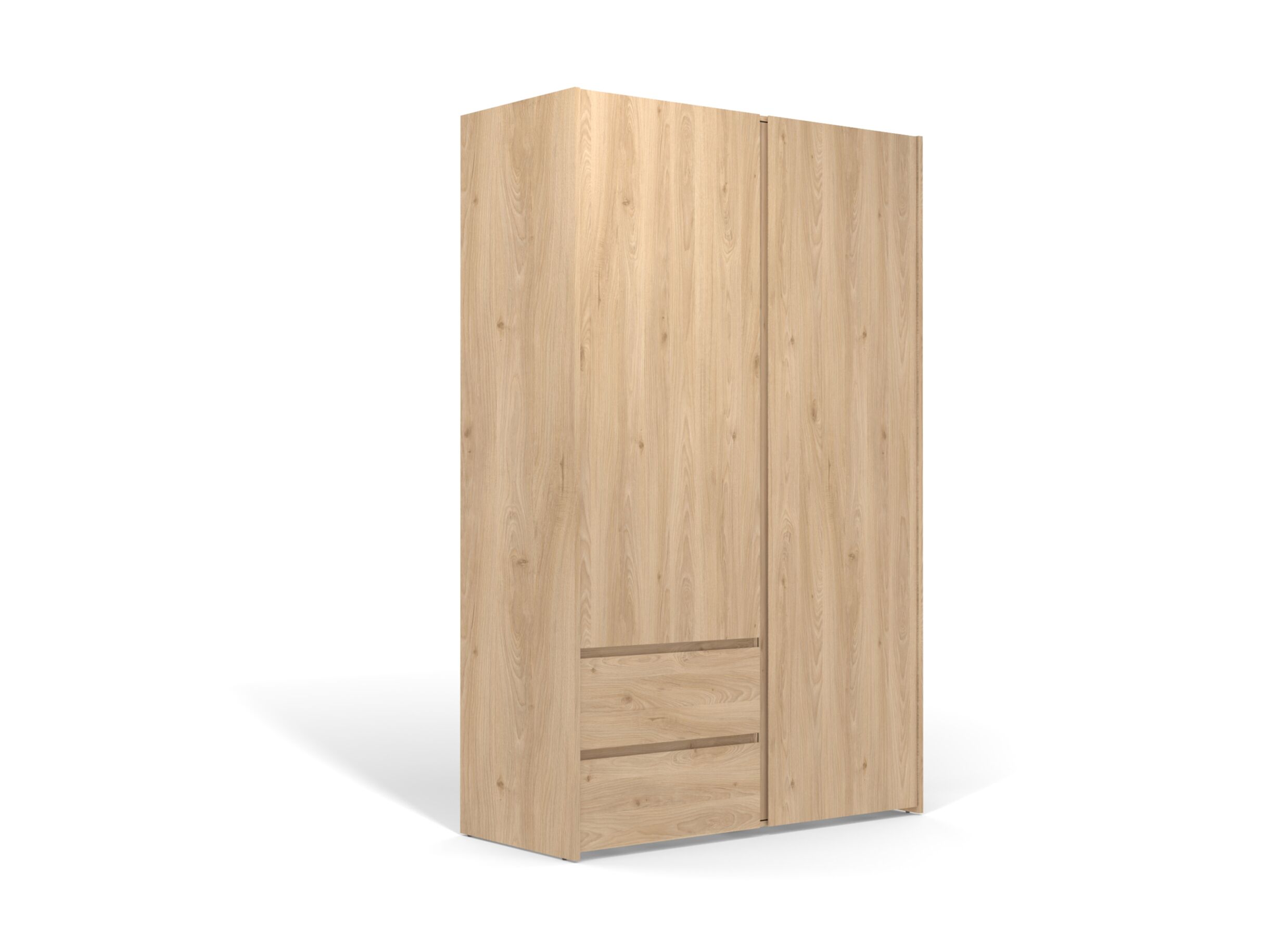 Plus Important - Garde-robe Mosaik 129cm - décor - hickory