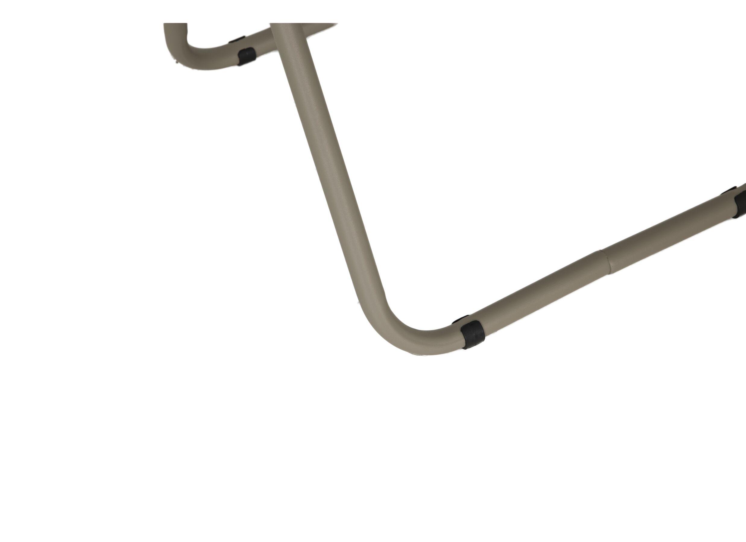 Detailfoto - Klapstoel Aldo 44x48x80cm - kunststof - taupe