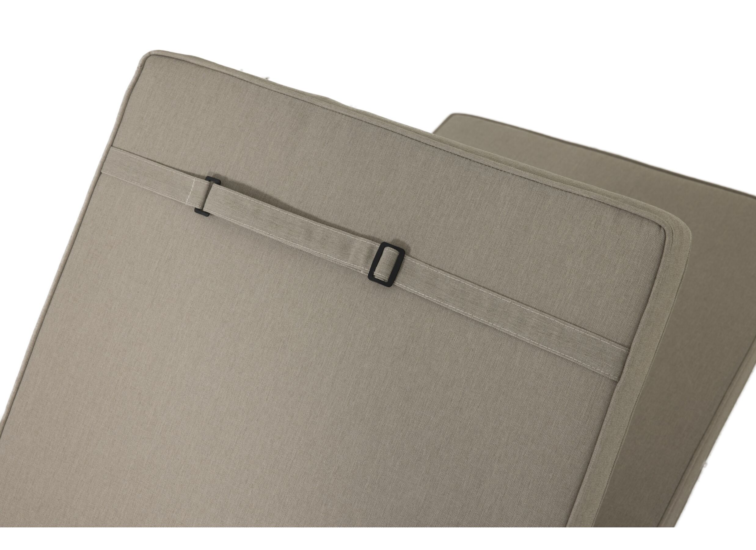 Detailfoto - Ligbedkussen Summertime 190x62cm - polyestervezel - beige