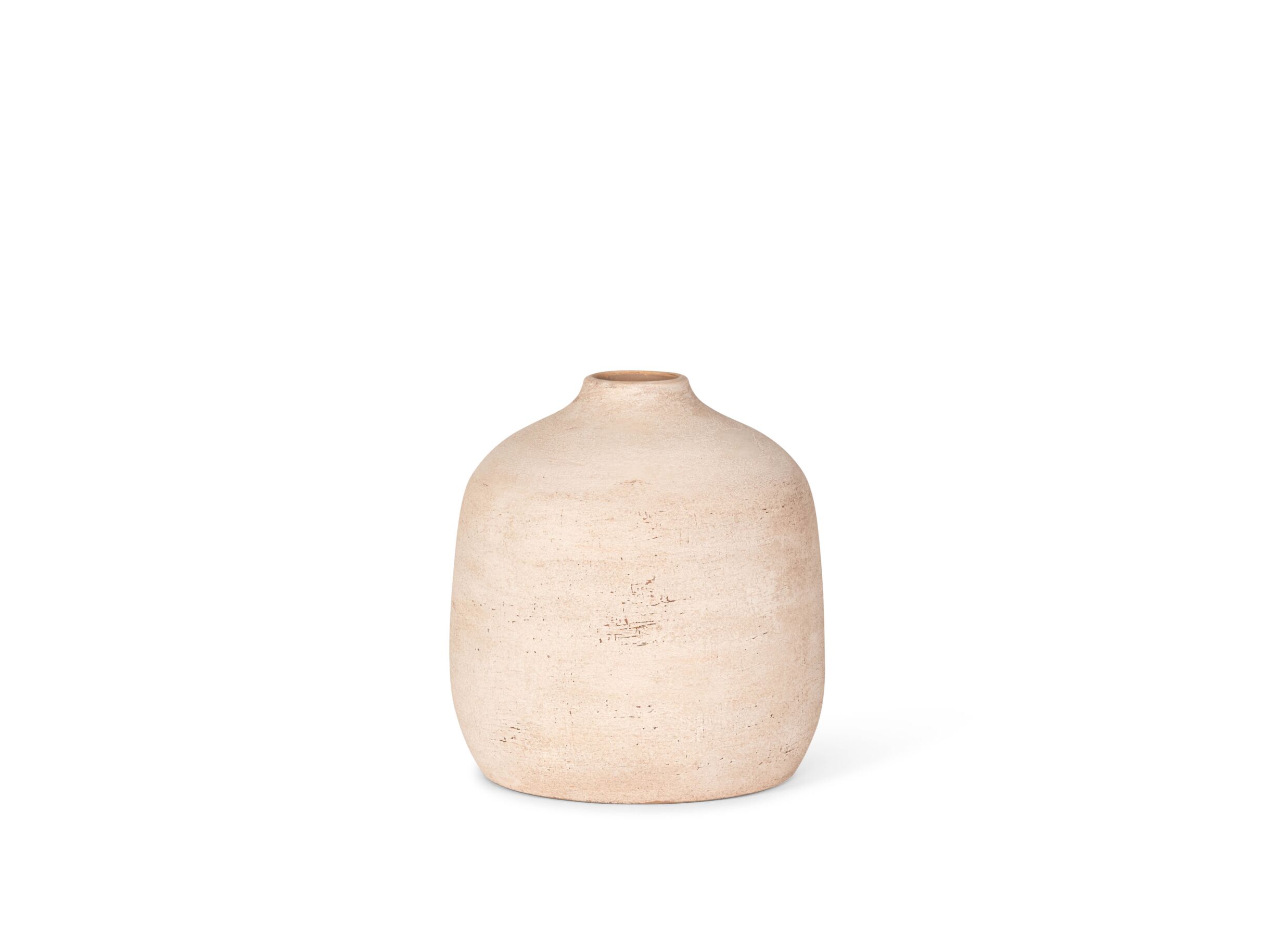Hoofdfoto - Vaas H29cm - stoneware - beige