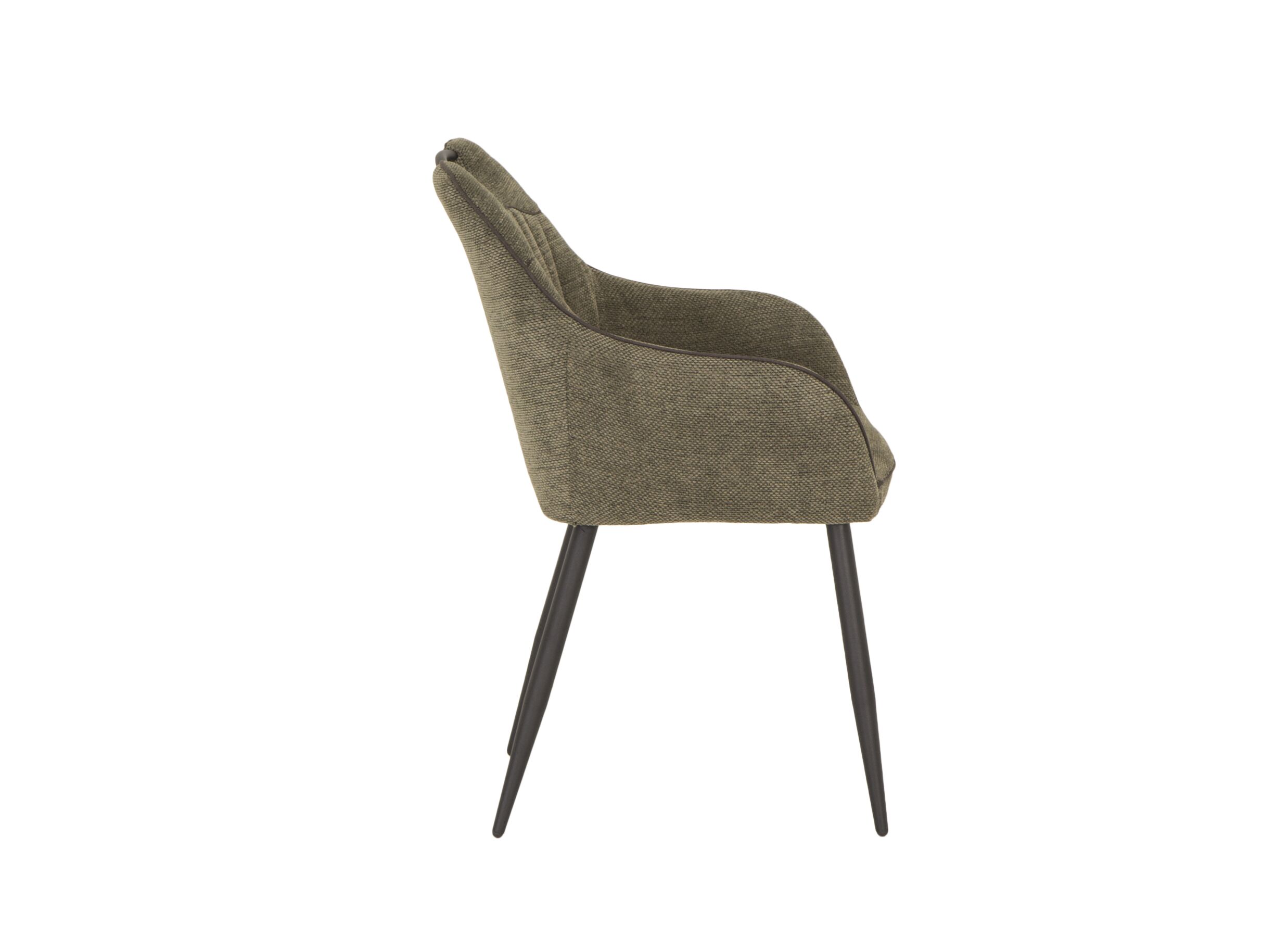 Detail - Chaise 58x55x90cm - tissu - vert