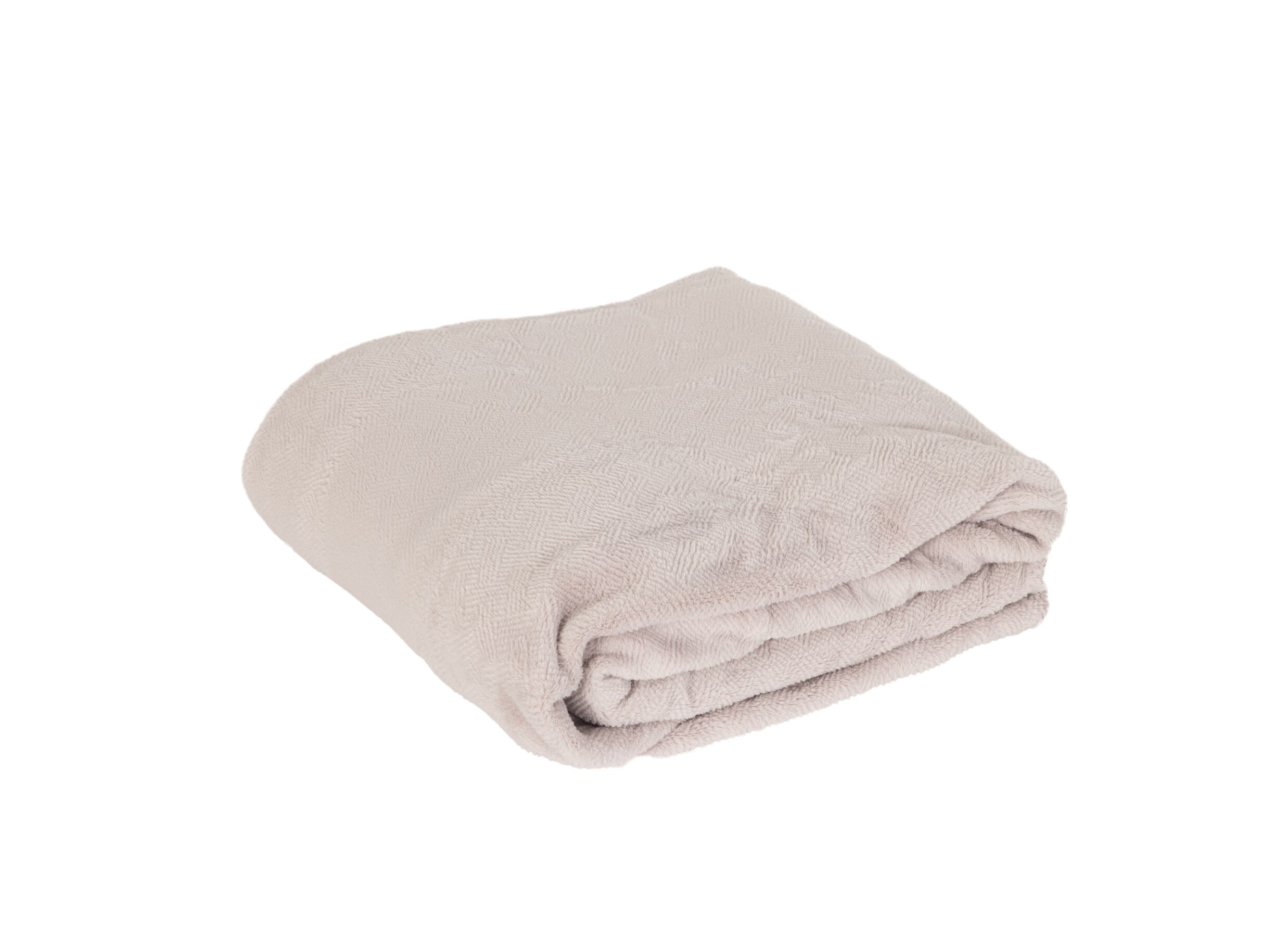 Plaid Antwerpen 150x200cm - microvezel - oudroze - Plaid Antwerpen 150x200cm - microvezel - oudroze