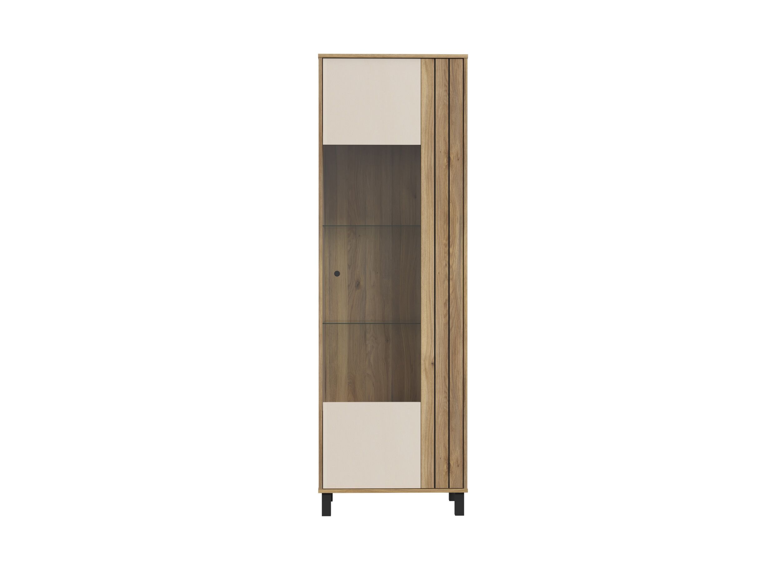 Aperçu - Armoire Killarney 64x42x196cm - décor - mauvella oak/sand