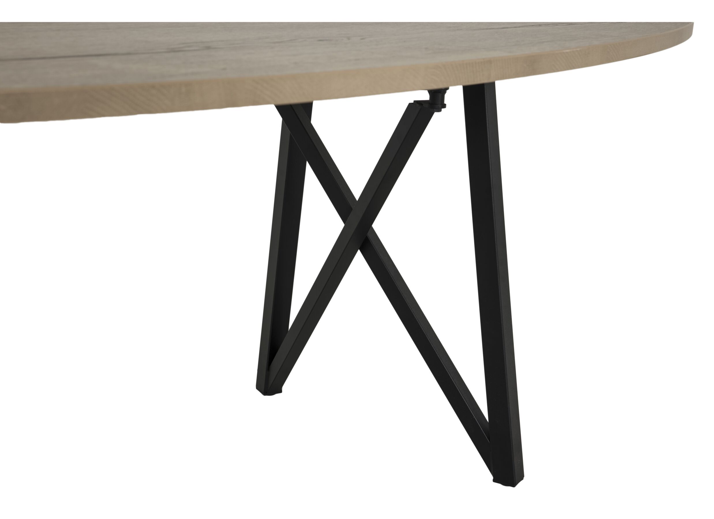 Detail - Table Wacko 240x120cm - HPL - chêne Halifax
