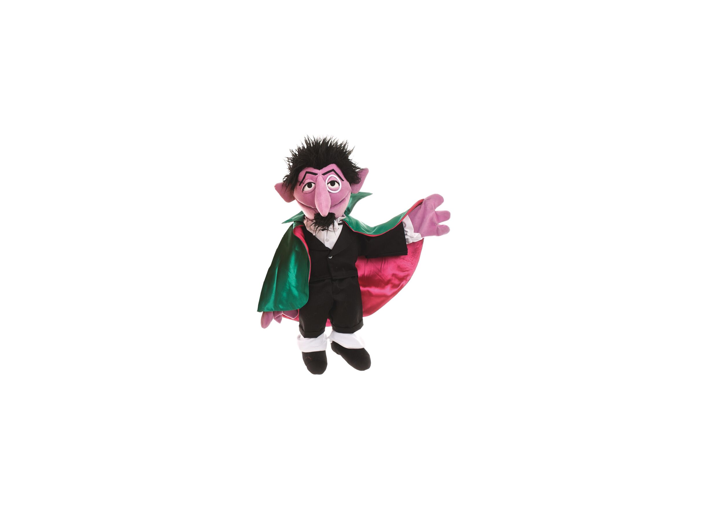 Plus Important - Marionnette à main Sesame Street Count H65cm - polyester - multicolore