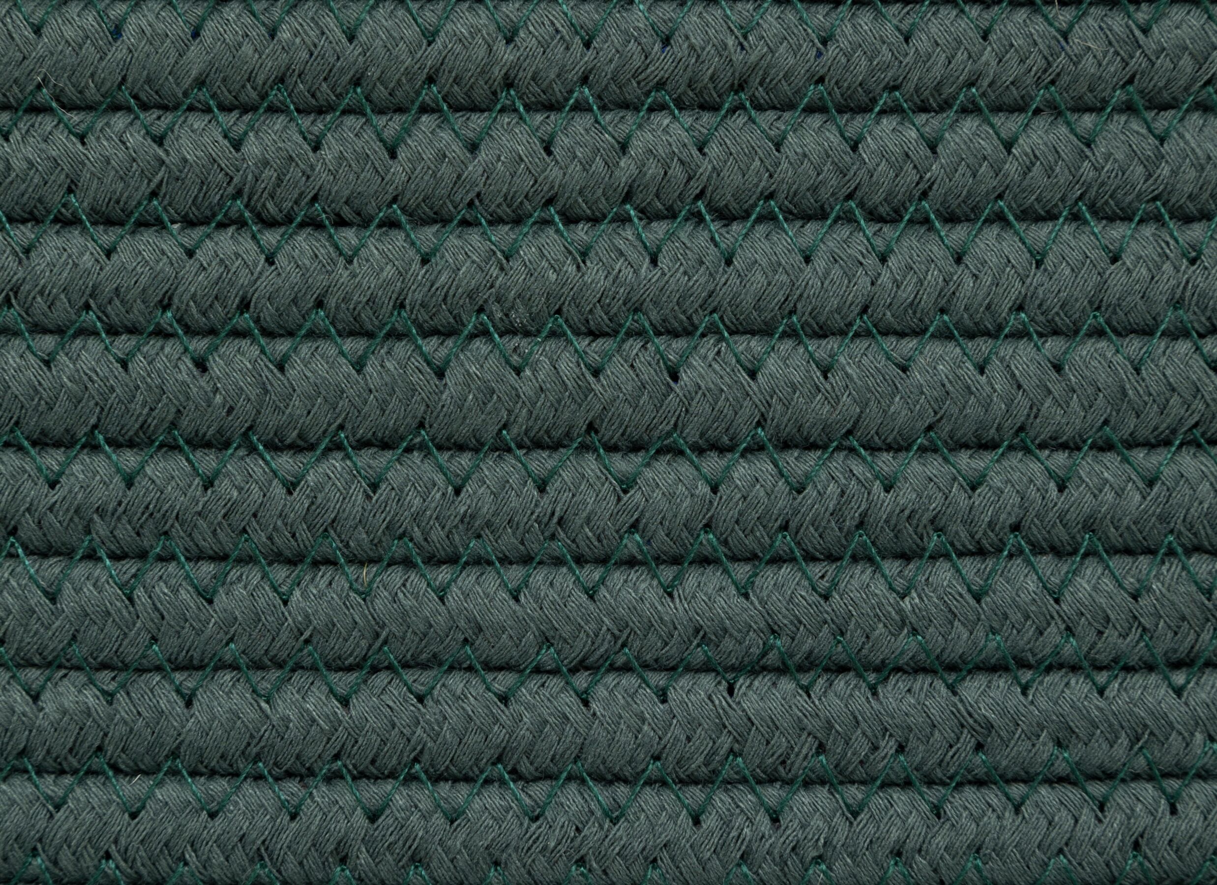 Detailfoto - Opbergmand Duo 35x25xH12cm - polyester - ficus set van 3