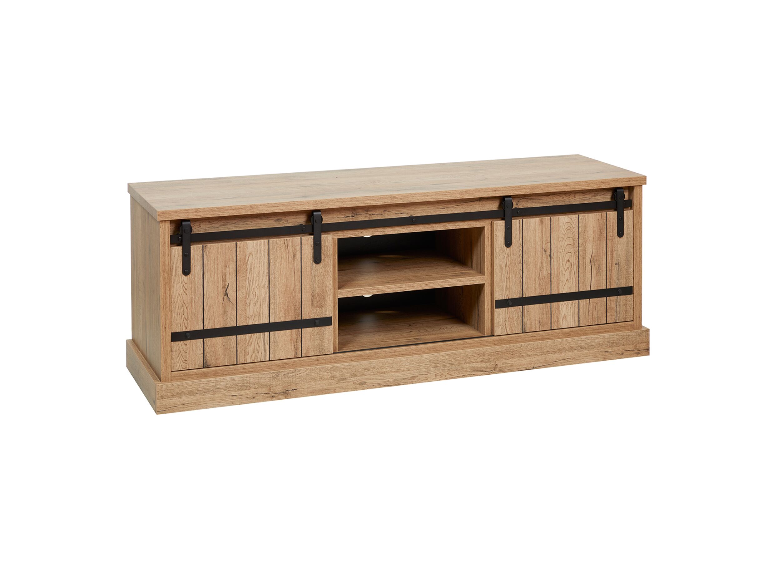 Meuble TV industriel Piero 164cm - Meuble TV Piero 164cm - film décoratif - scarlet oak