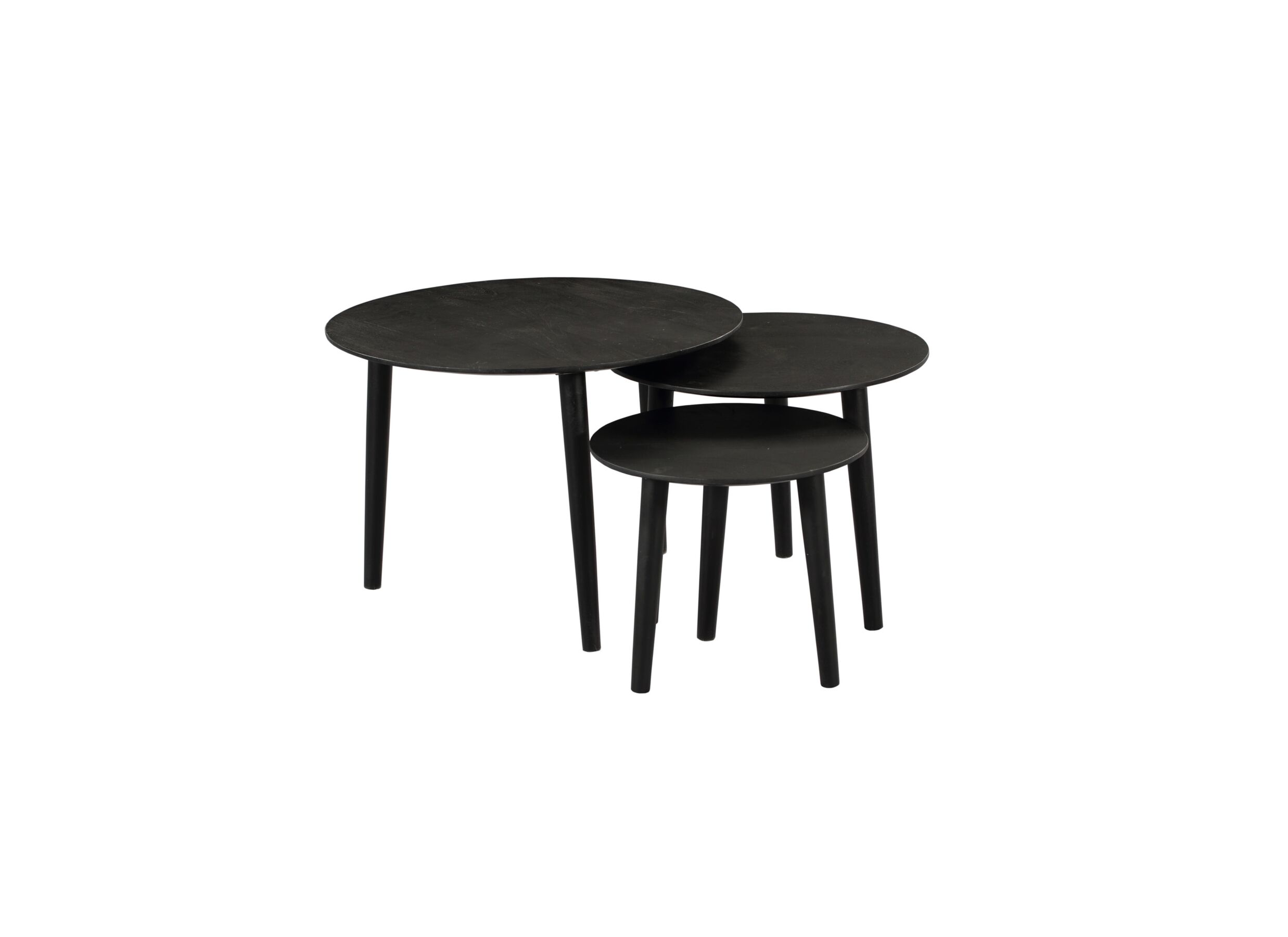 Bijzettafel Passa set van 3 - Table d'appoint Passa lot de 3