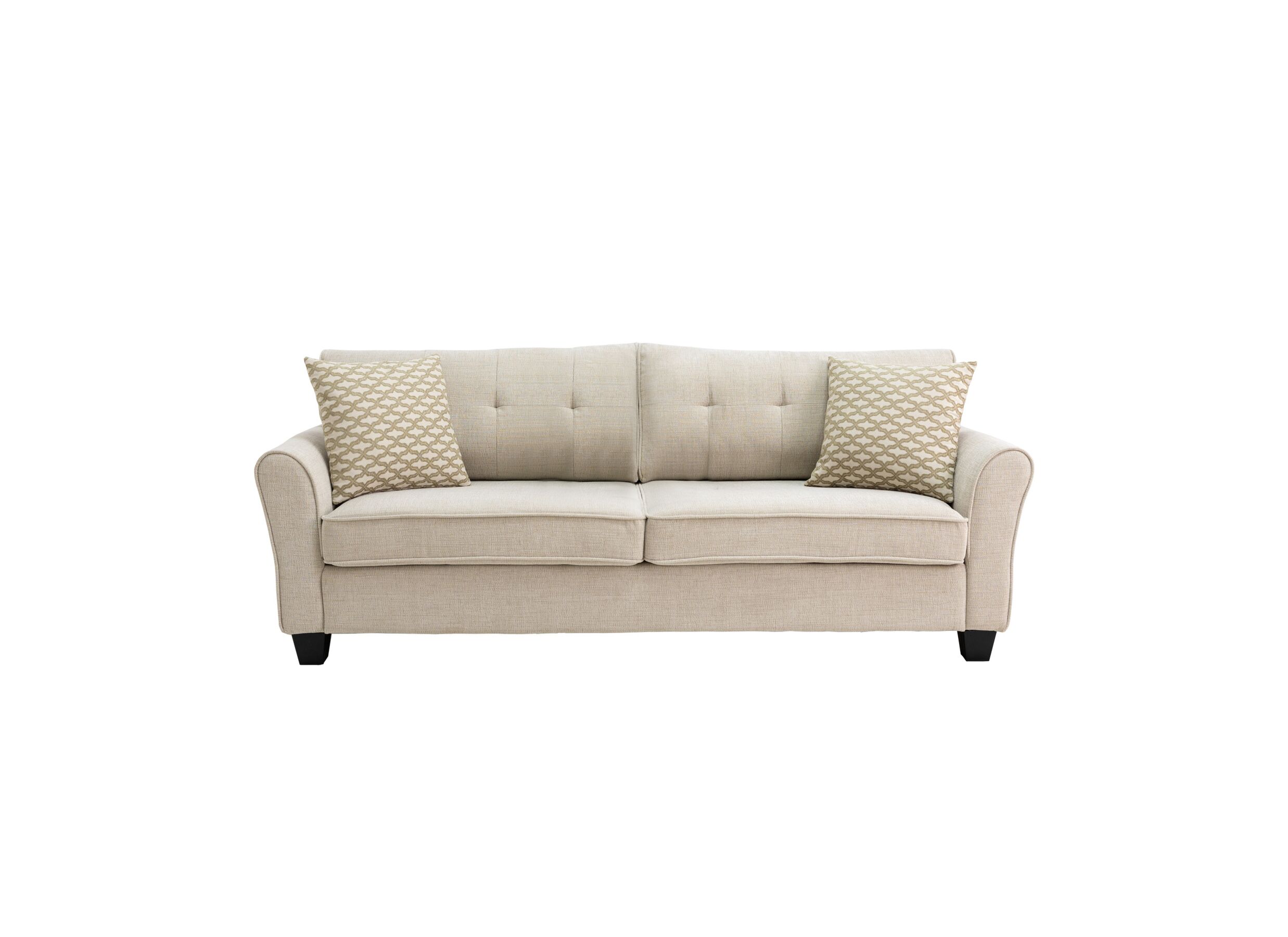 Hoofdfoto - Zetel Road 3-zit - stof - beige