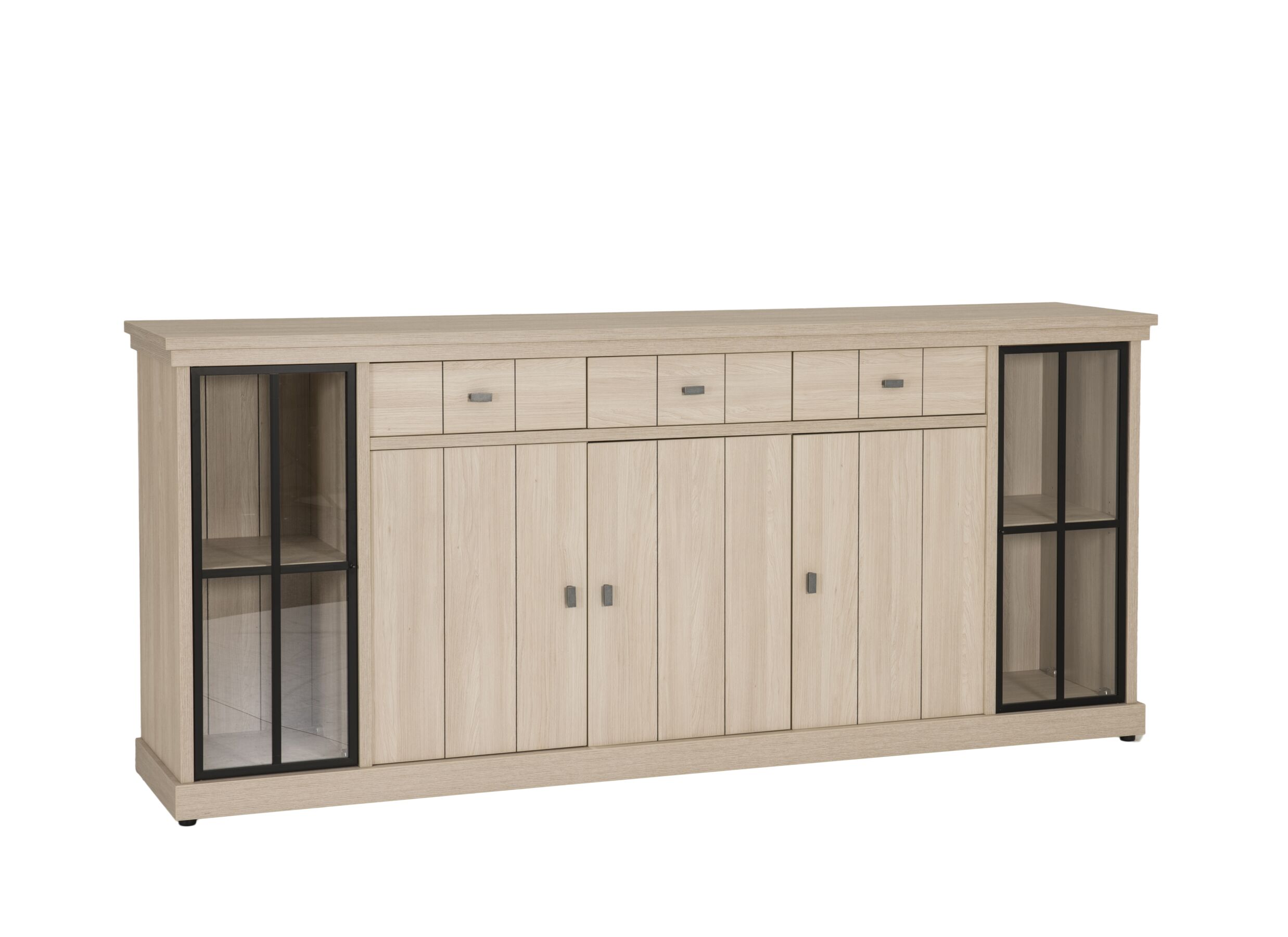 Hoofdfoto - Dressoir 250cm - meubelplaat - beige
