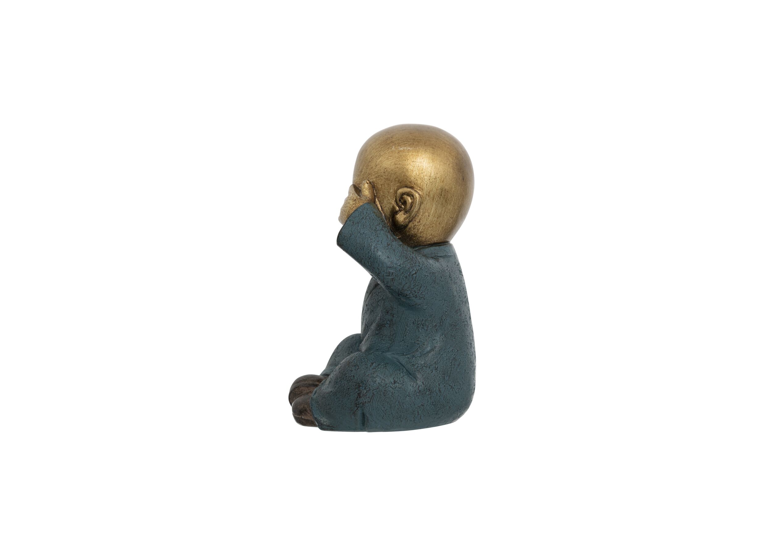 Aperçu - Statue bouddha Sagesse Jiling H21cm lot de 3