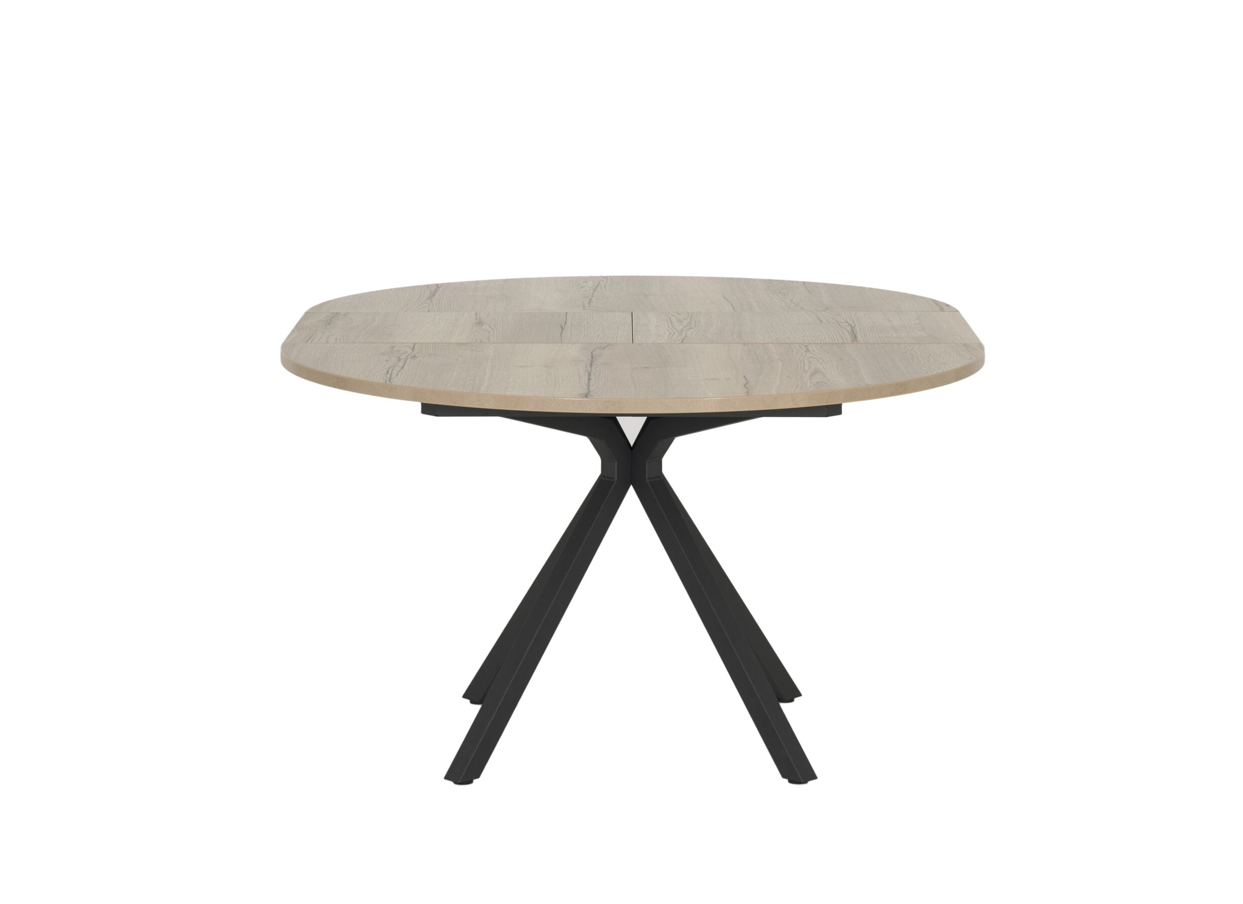 Ronde tafel Onyx Ø120/162,5Øcm - HPL - eik