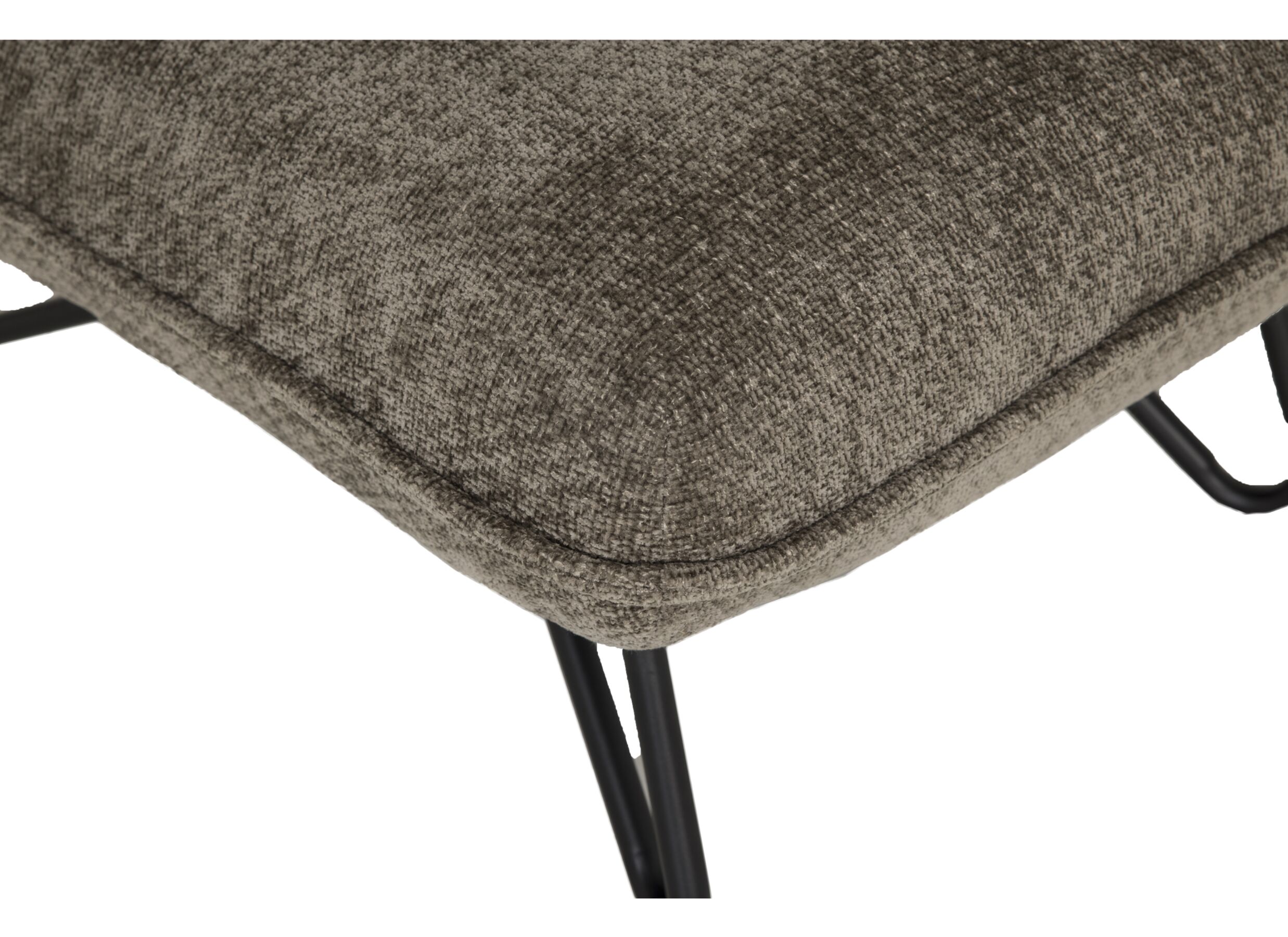 Detail - Fauteuil Guts 67,5x93x82cm - bouclé - vert