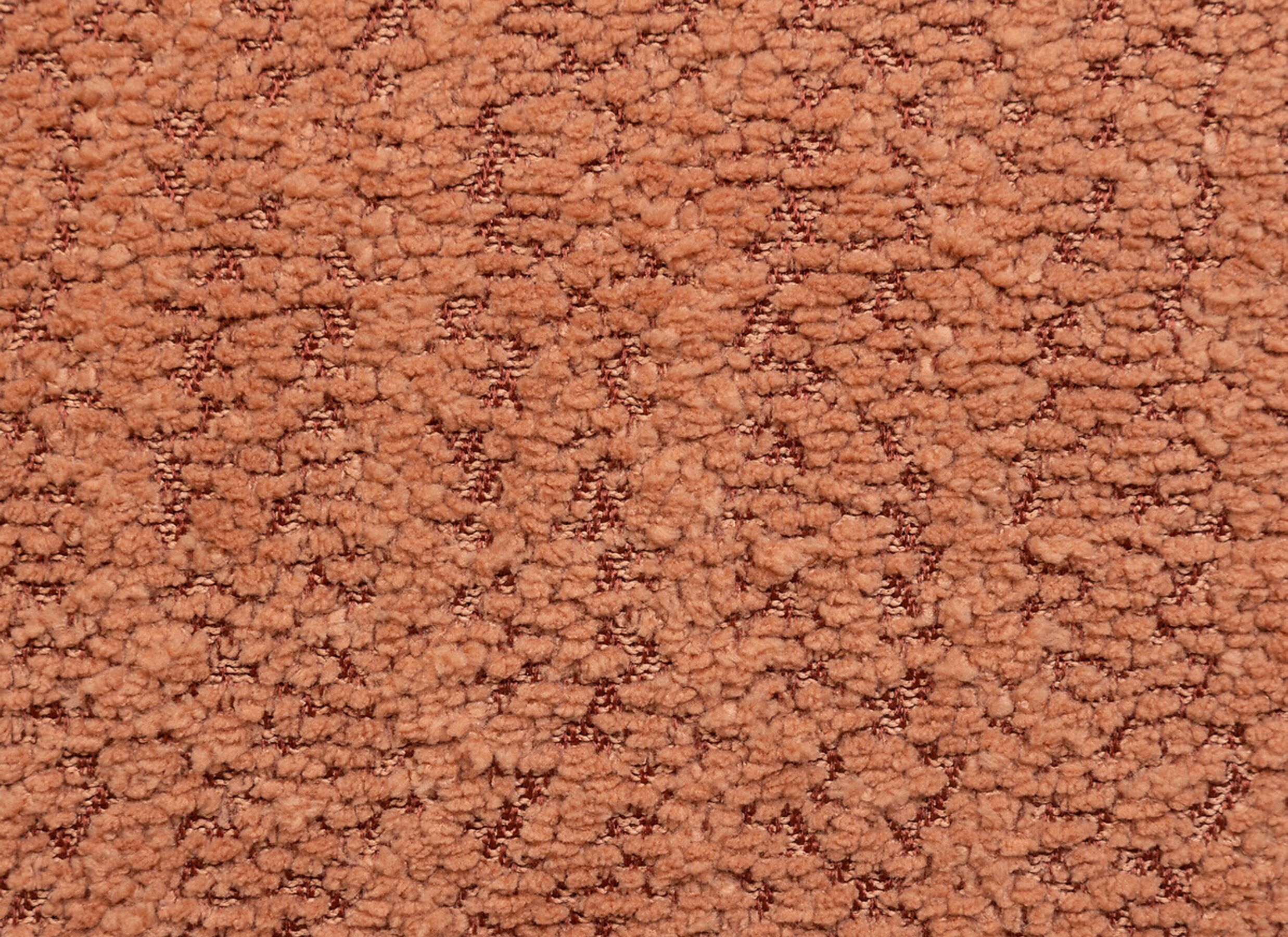 Detailfoto - Kussen Soana 45x45cm - bouclé - terracotta