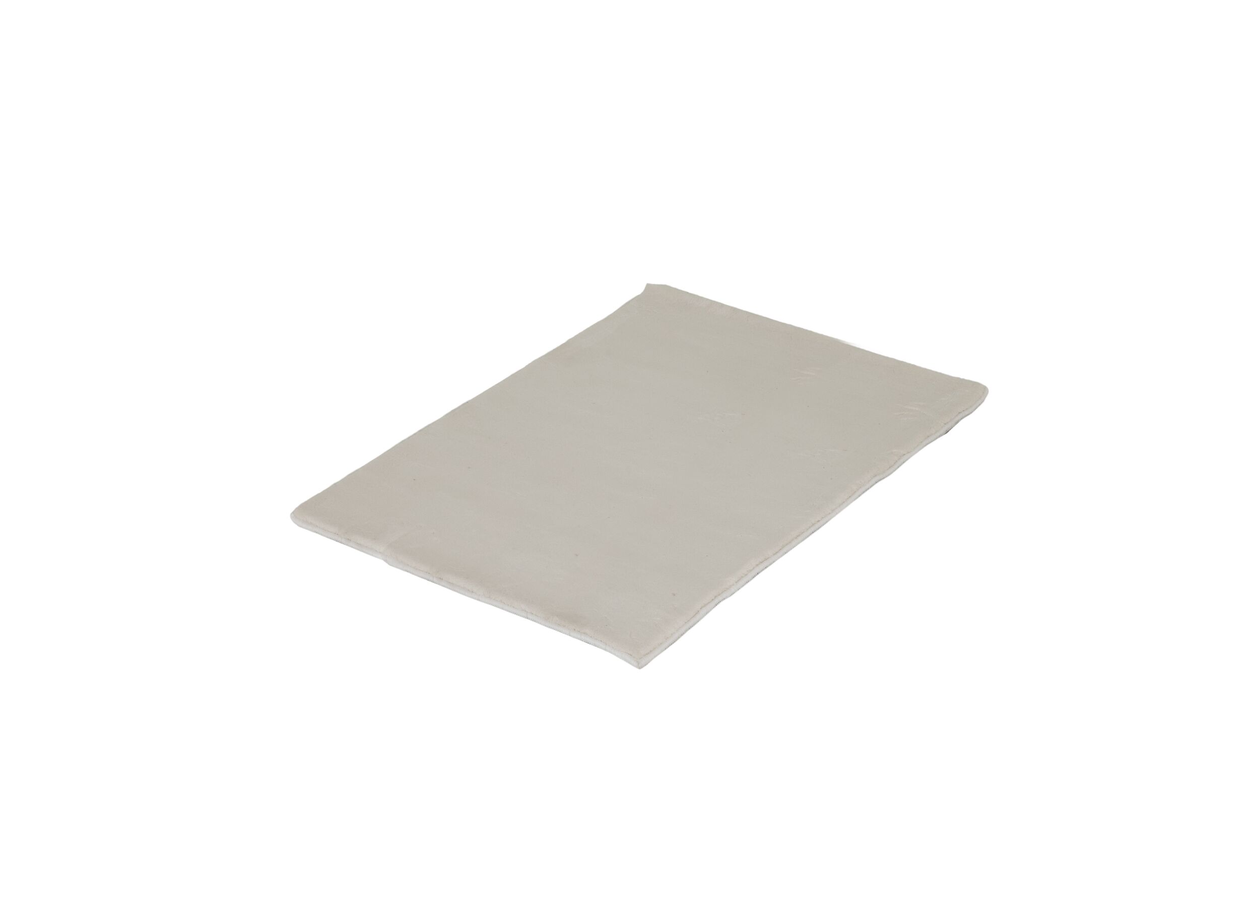 Plus Important - Tapis Elissa 140x200cm - fibre de polyester - blanc craie