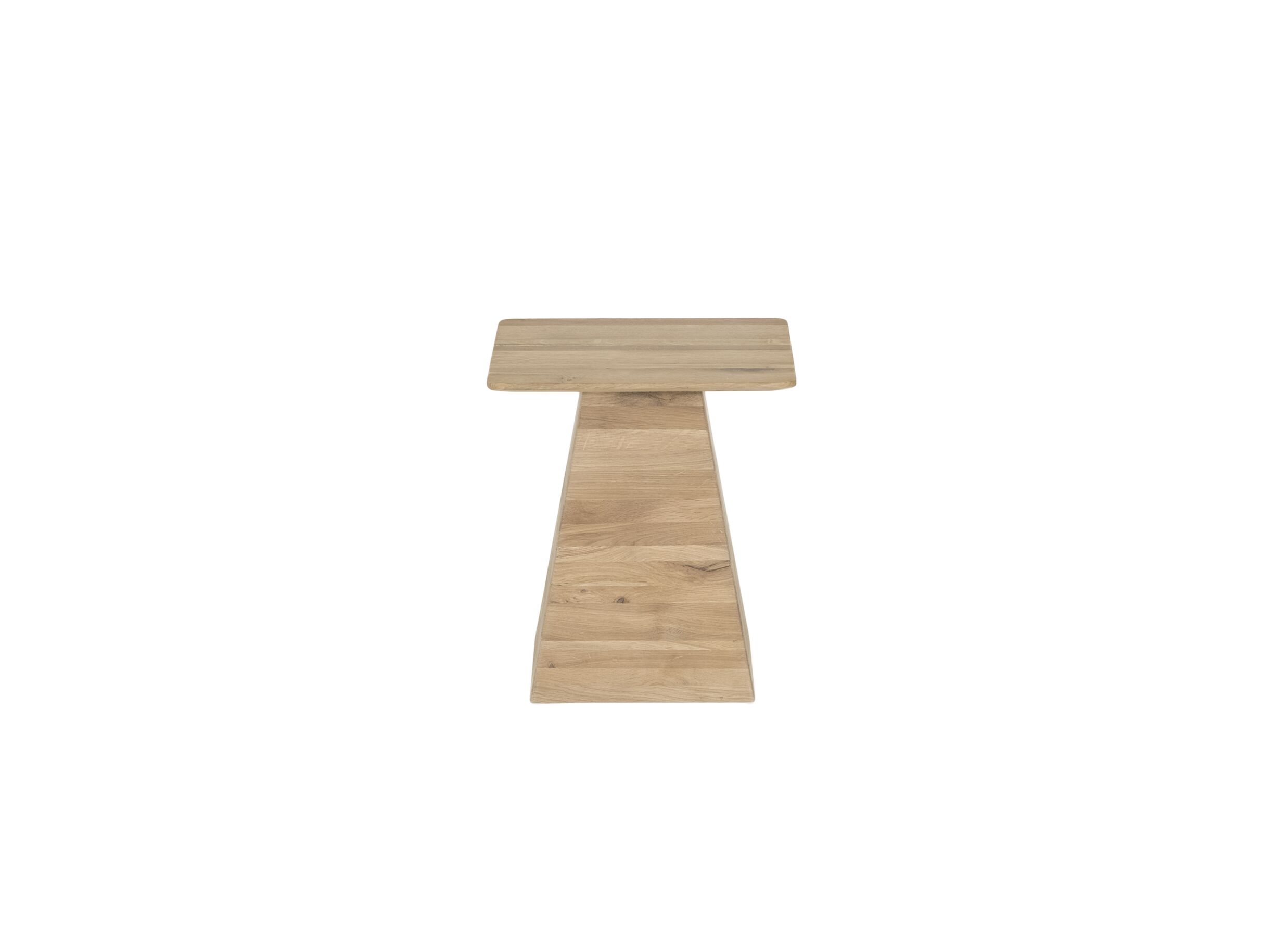 Aperçu - Table basse Float 40x40x46cm - chêne massif - naturel