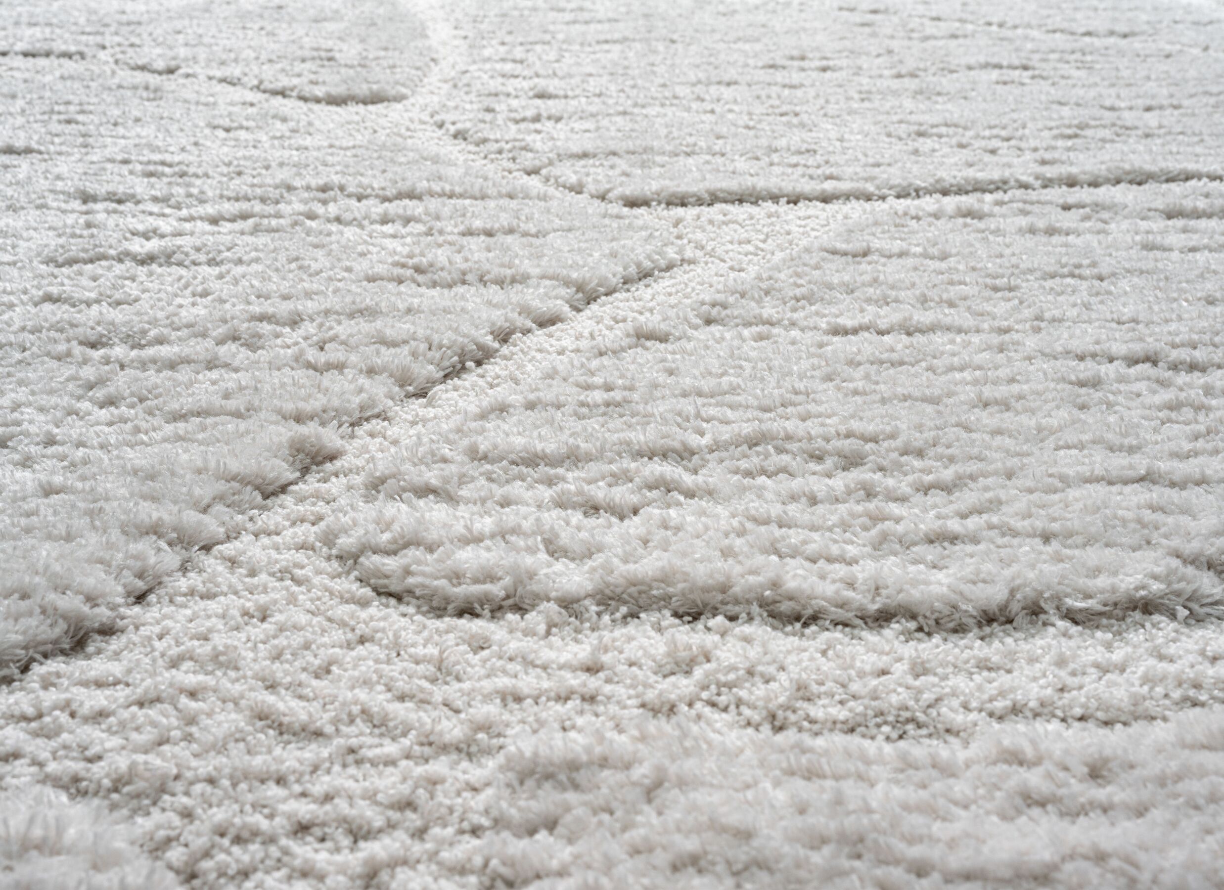 Detailfoto - Tapijt Madagaskar 280x380cm - polyestervezel - wit