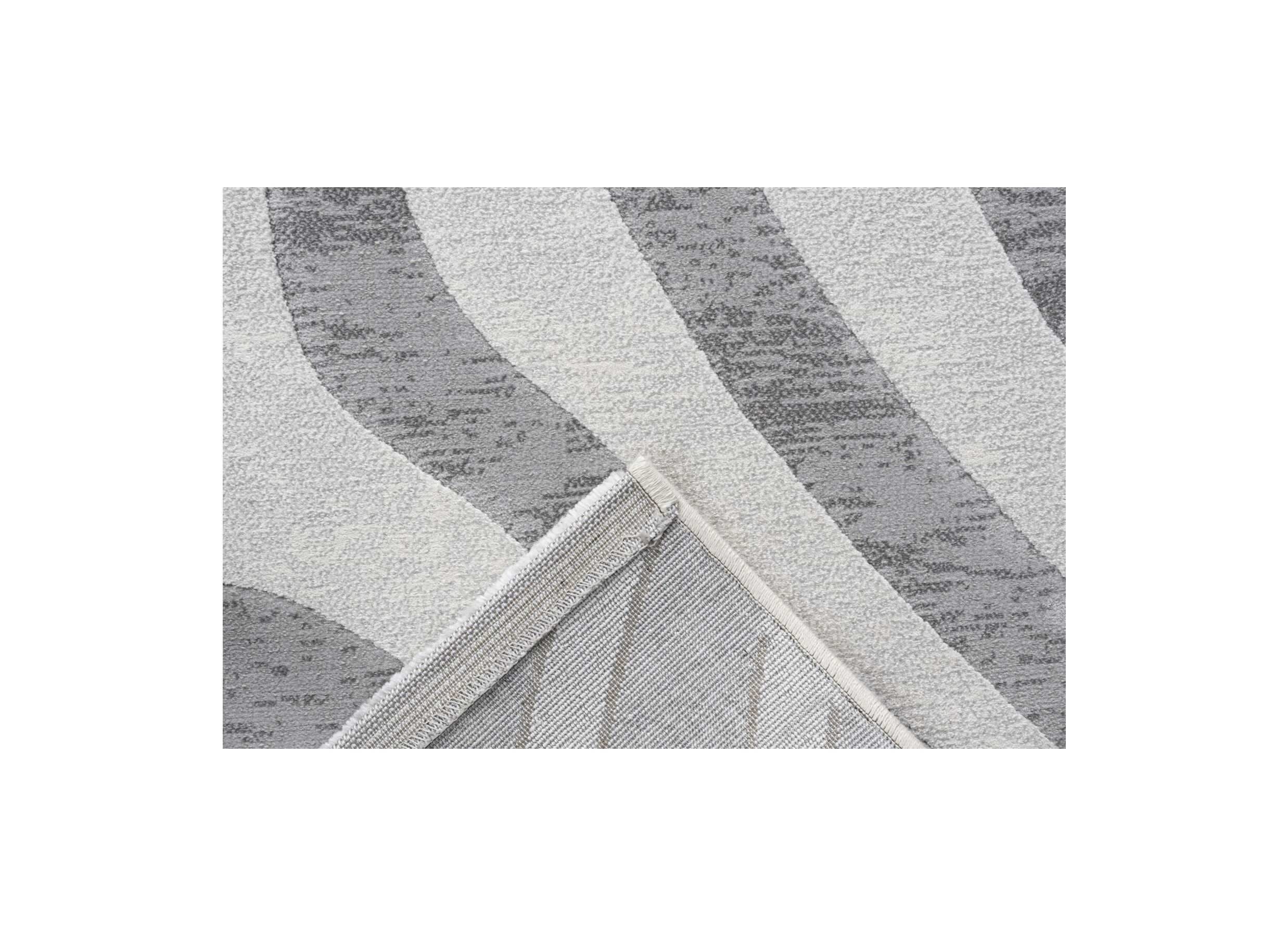 Detailfoto - Tapijt Aspero 330x240cm polyester wit grijs