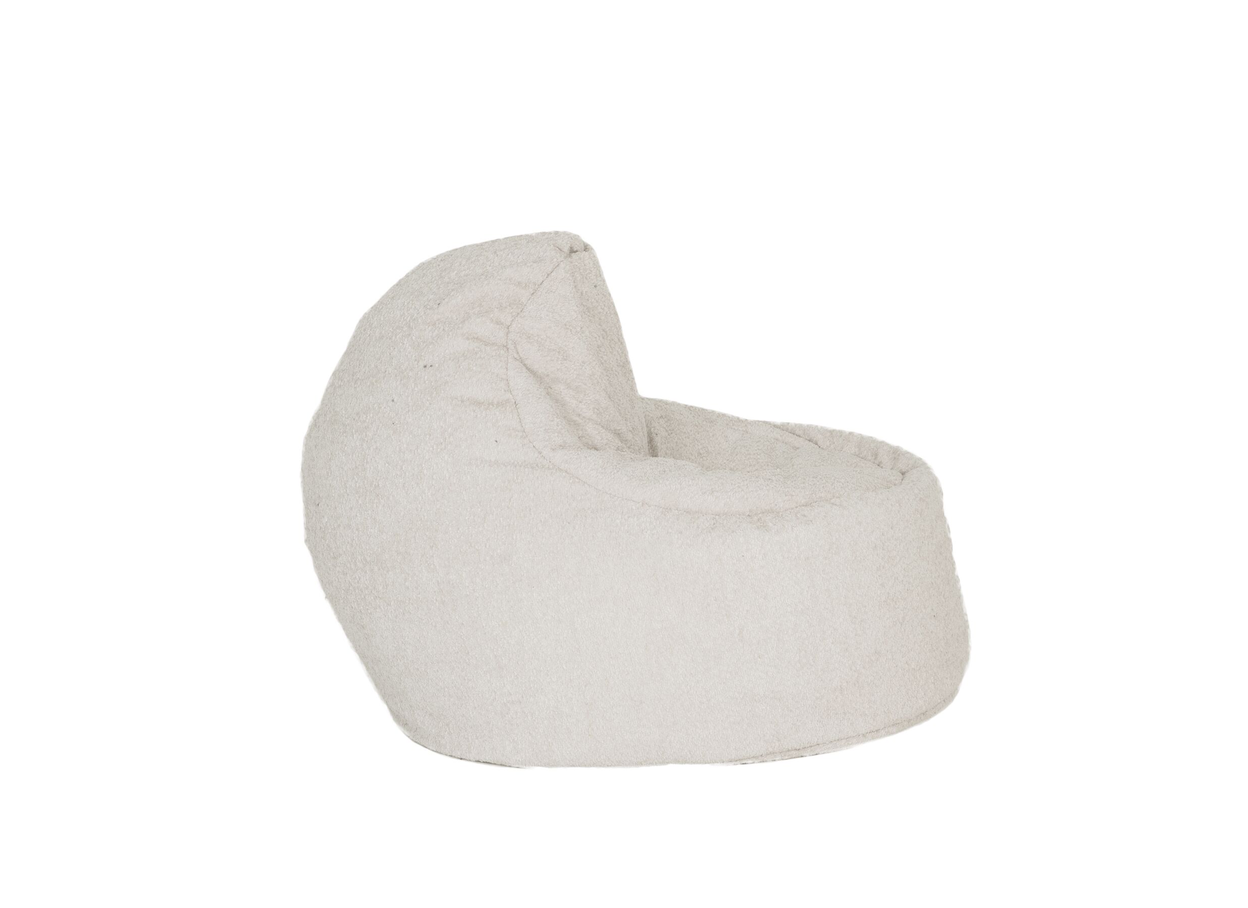 Aperçu - Pouf poire Rimo Coral tissu - beige