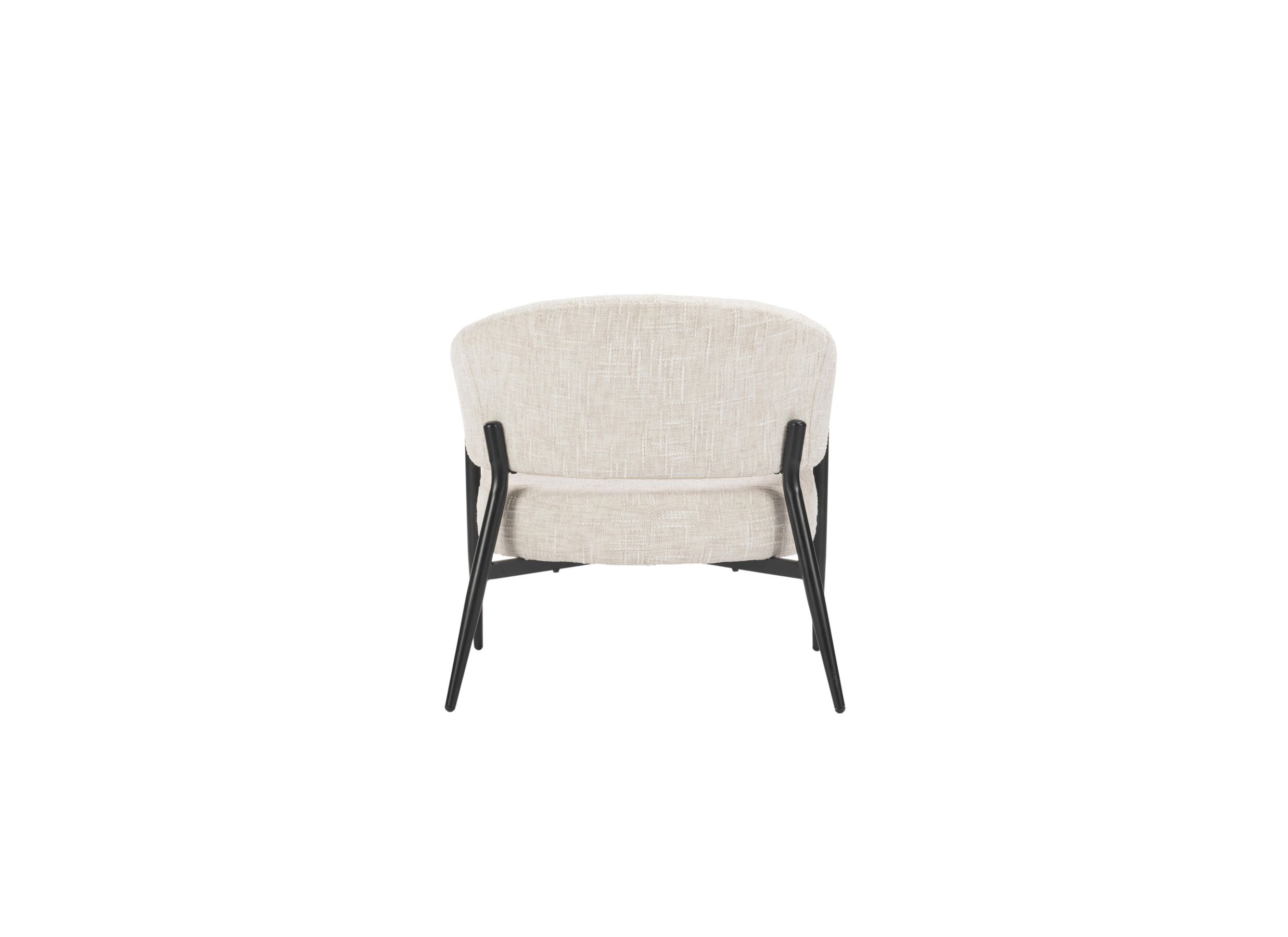 Aperçu - Fauteuil Sophy 72,5x73x75cm - velours côtelé - beige