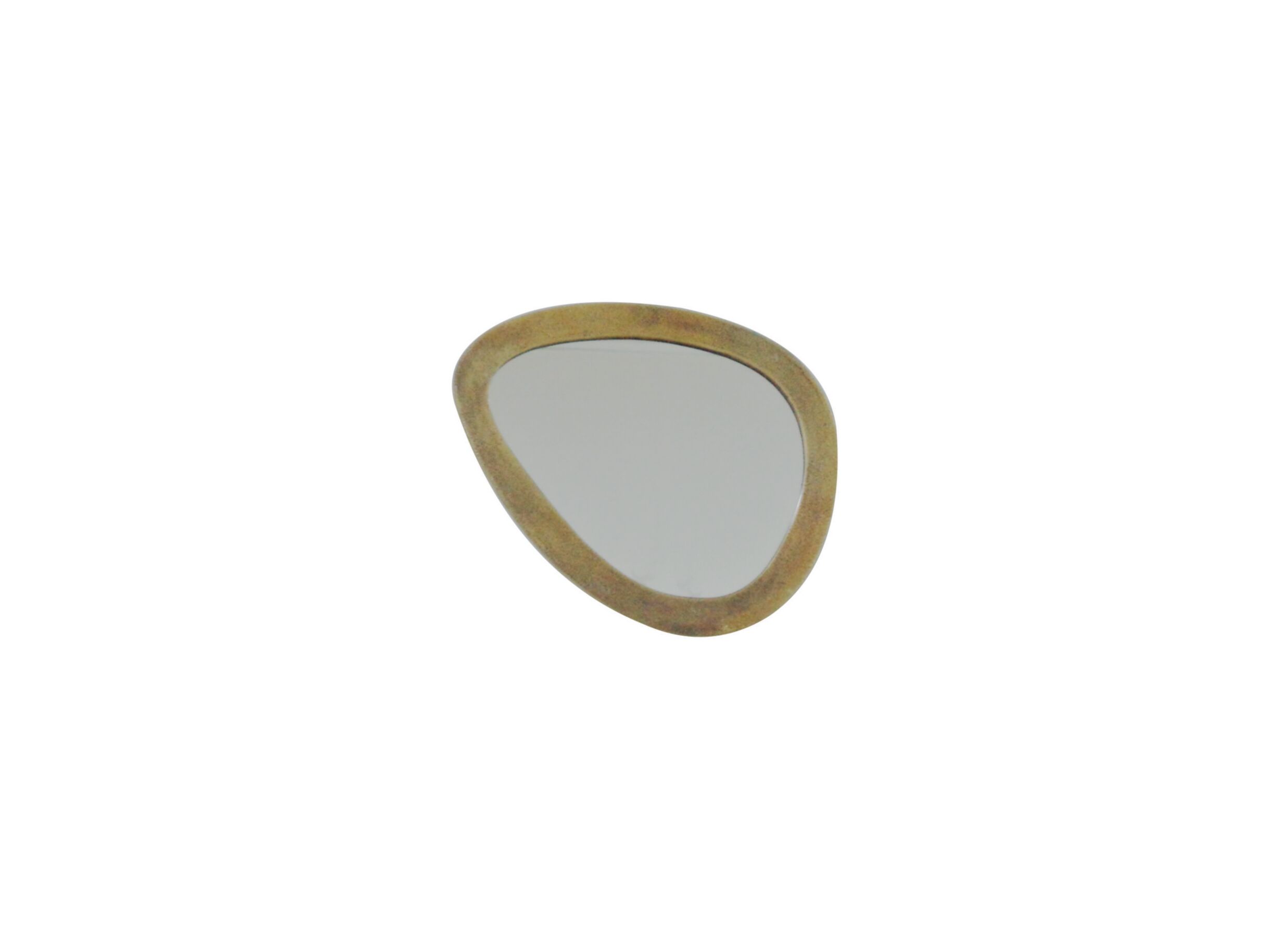 Miroir Uovo 81x63cm messing - Miroir Uovo 81x63cm messing